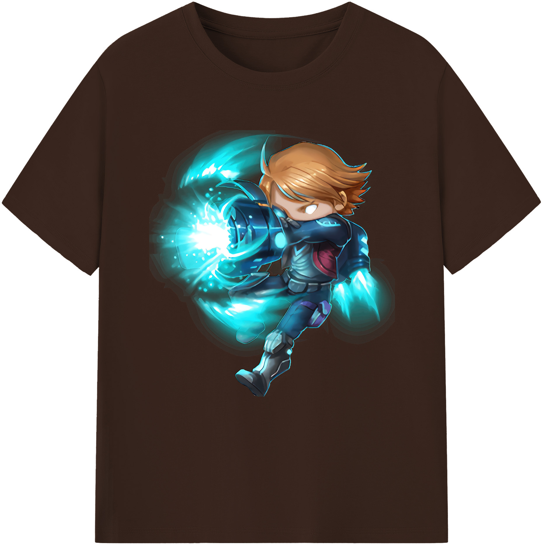 リーグ・オブ・レジェンド League of Legends LOL 綿100％半袖Tシャツ（フロントプリント）