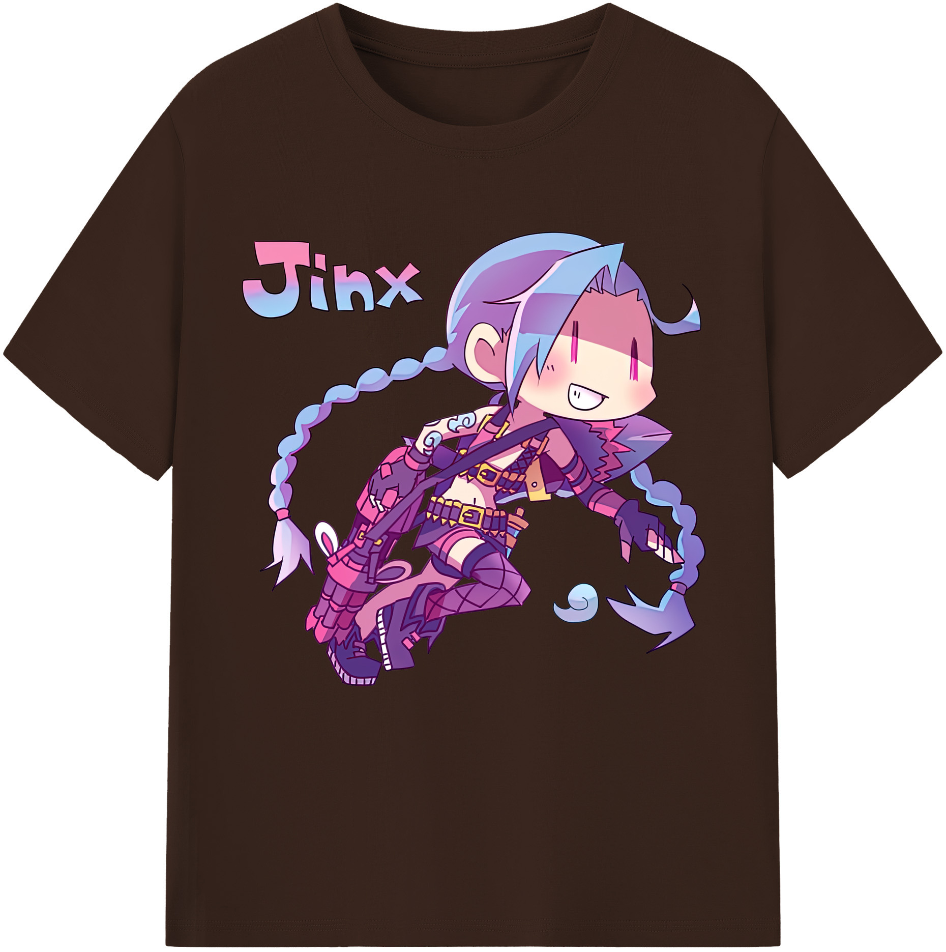 リーグ・オブ・レジェンド League of Legends LOL 綿100％半袖Tシャツ（フロントプリント）