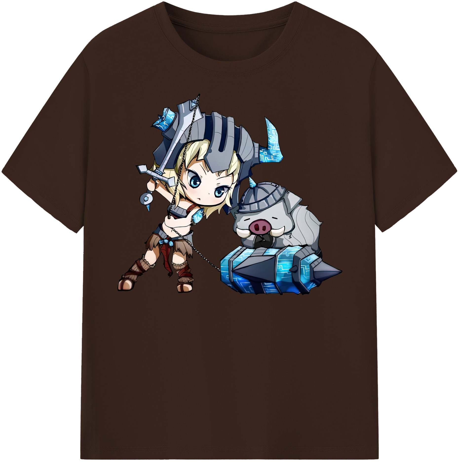 リーグ・オブ・レジェンド League of Legends LOL 綿100％半袖Tシャツ（フロントプリント）