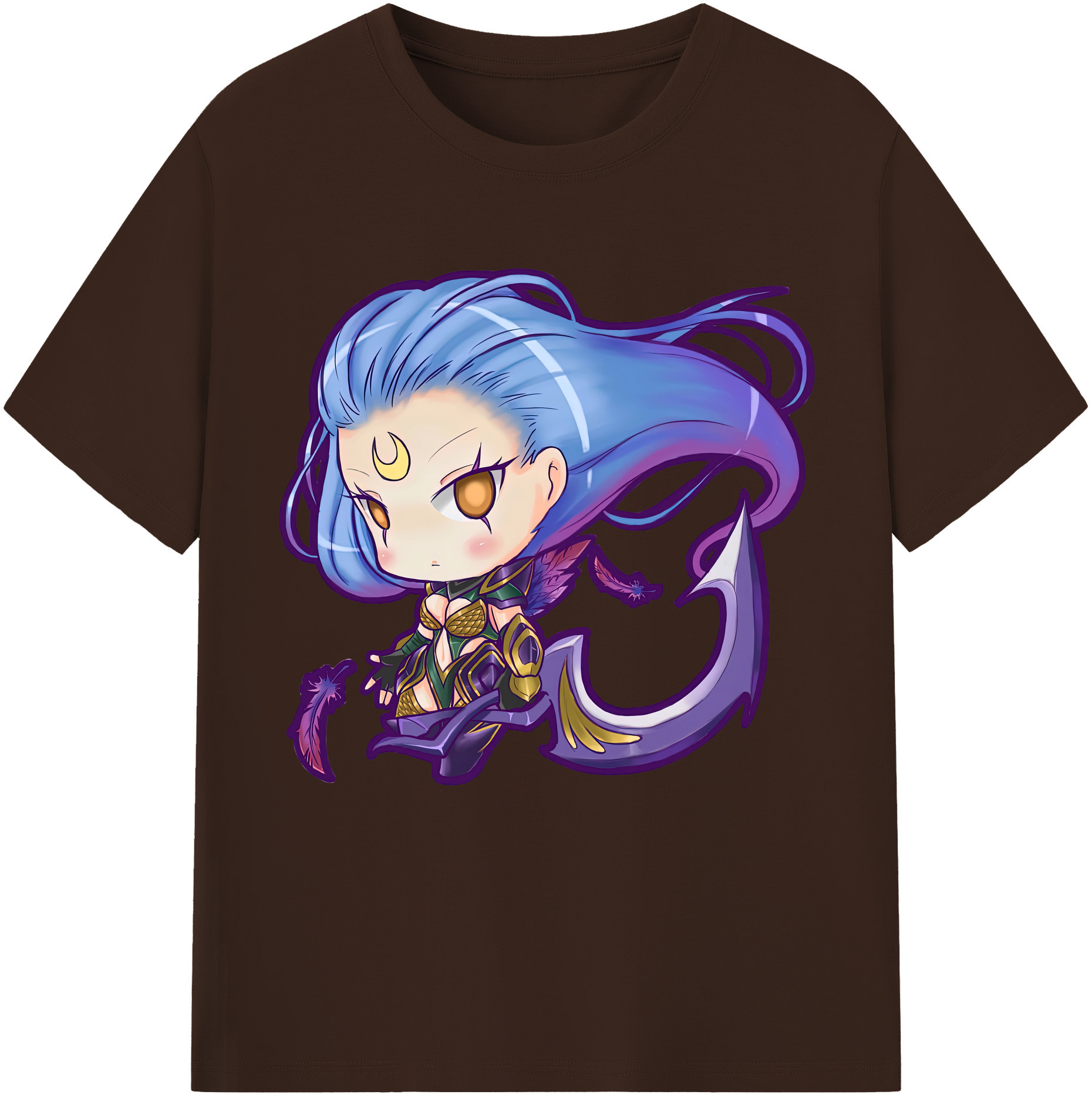 （画像用） リーグ・オブ・レジェンド League of Legends LOL 綿100％半袖Tシャツ（フロントプリント）