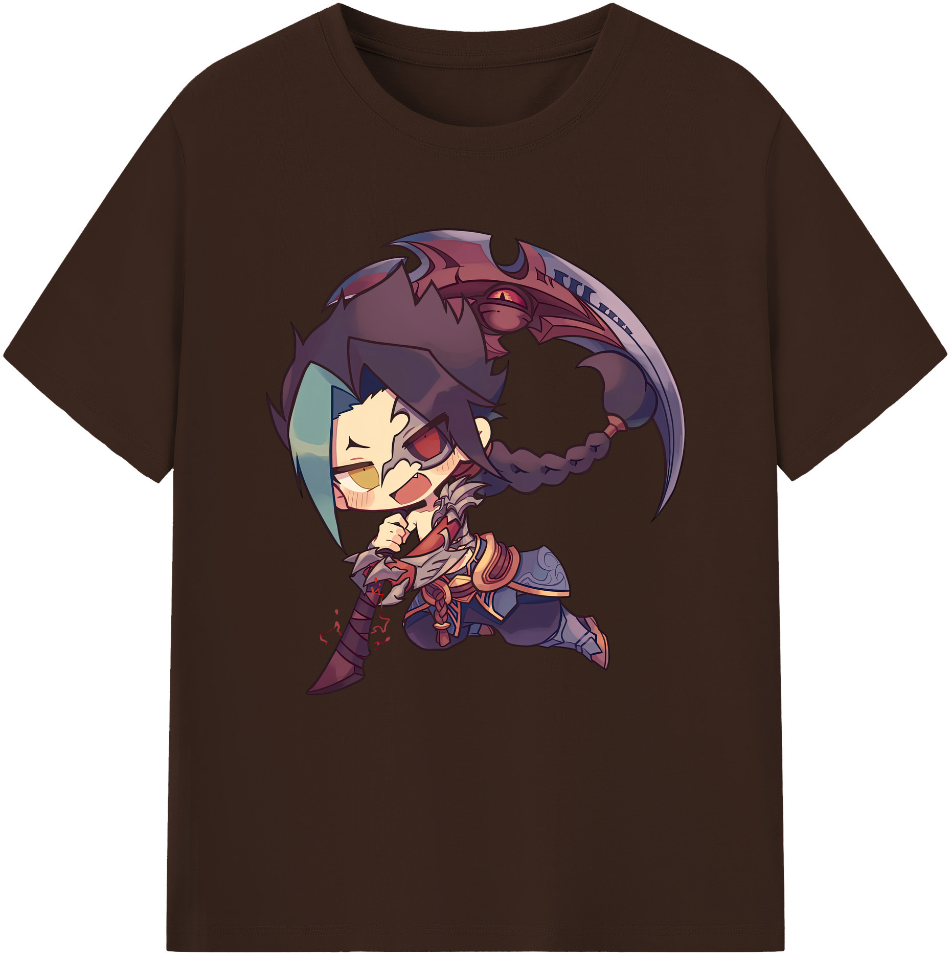 リーグ・オブ・レジェンド League of Legends LOL 綿100％半袖Tシャツ（フロントプリント）