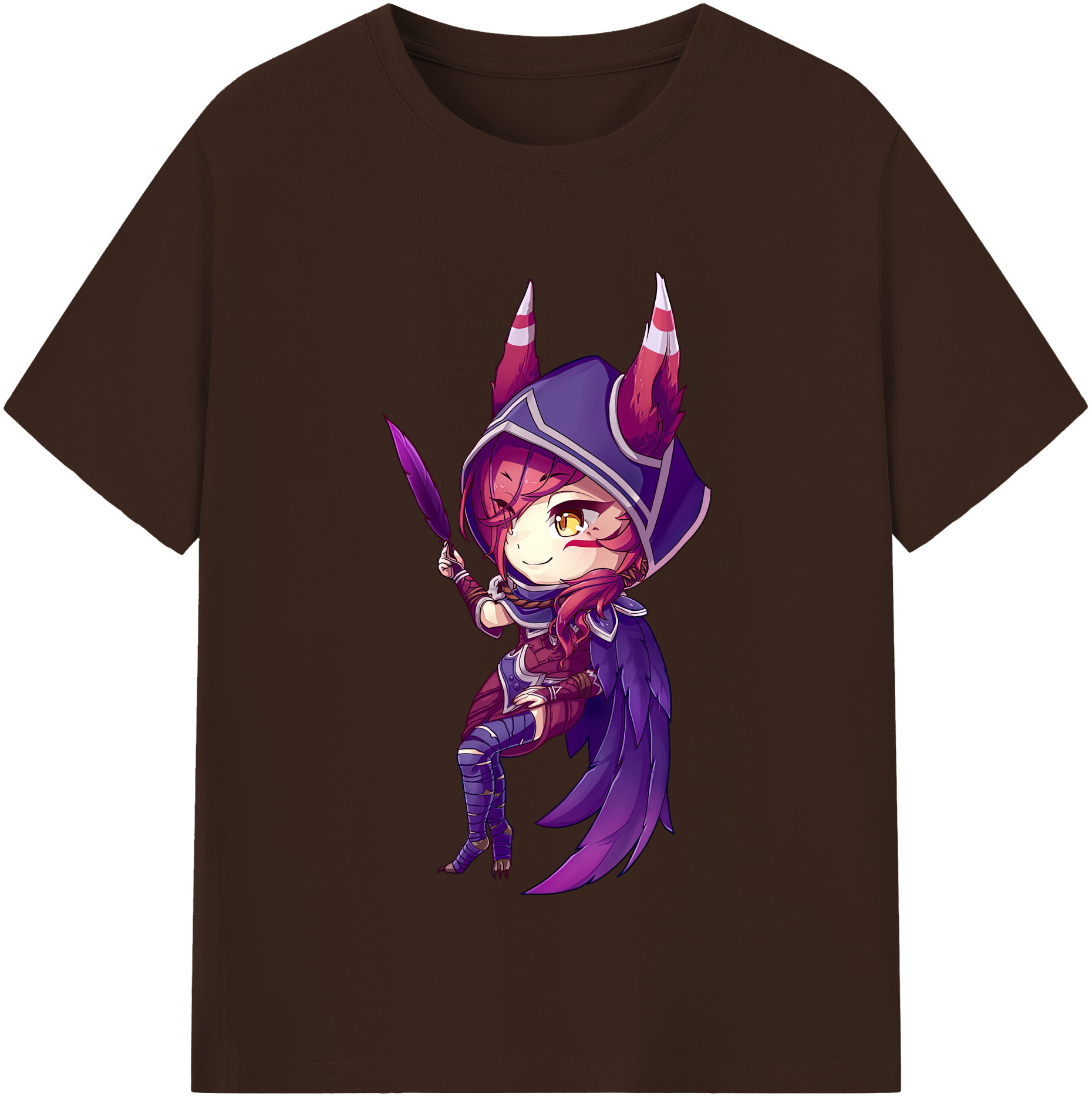 リーグ・オブ・レジェンド League of Legends LOL 綿100％半袖Tシャツ（フロントプリント）
