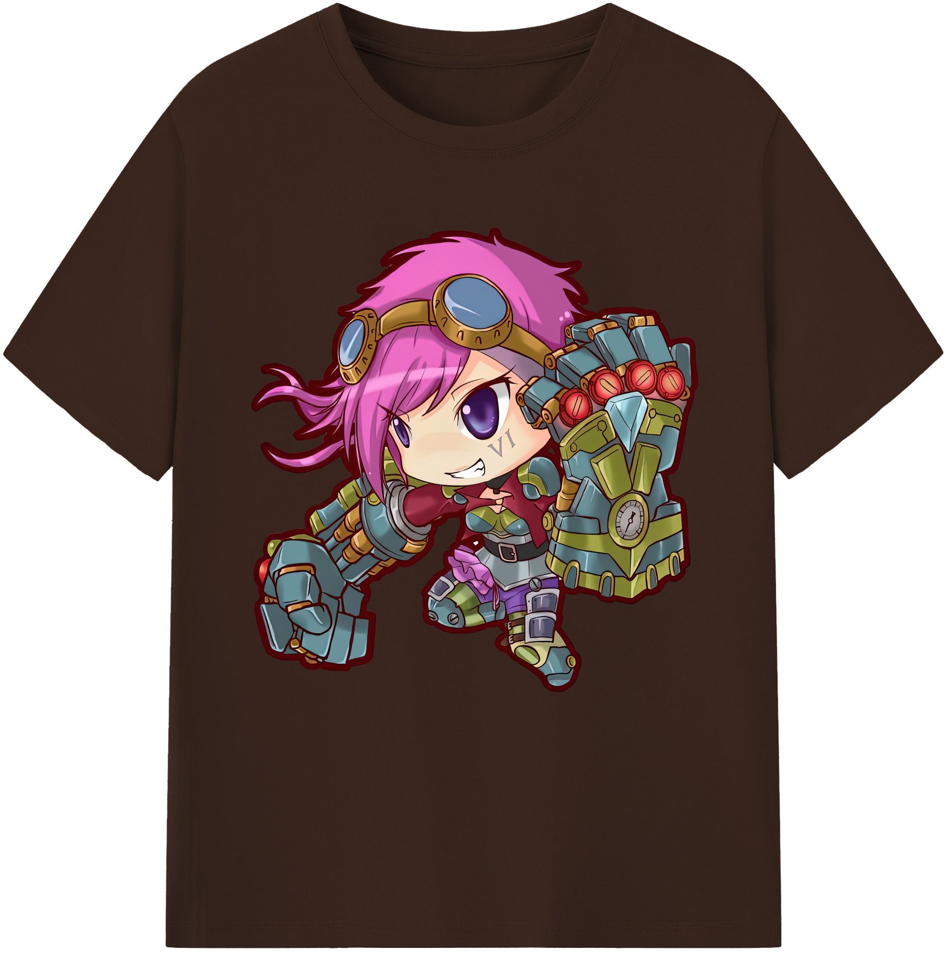 リーグ・オブ・レジェンド League of Legends LOL 綿100％半袖Tシャツ（フロントプリント）