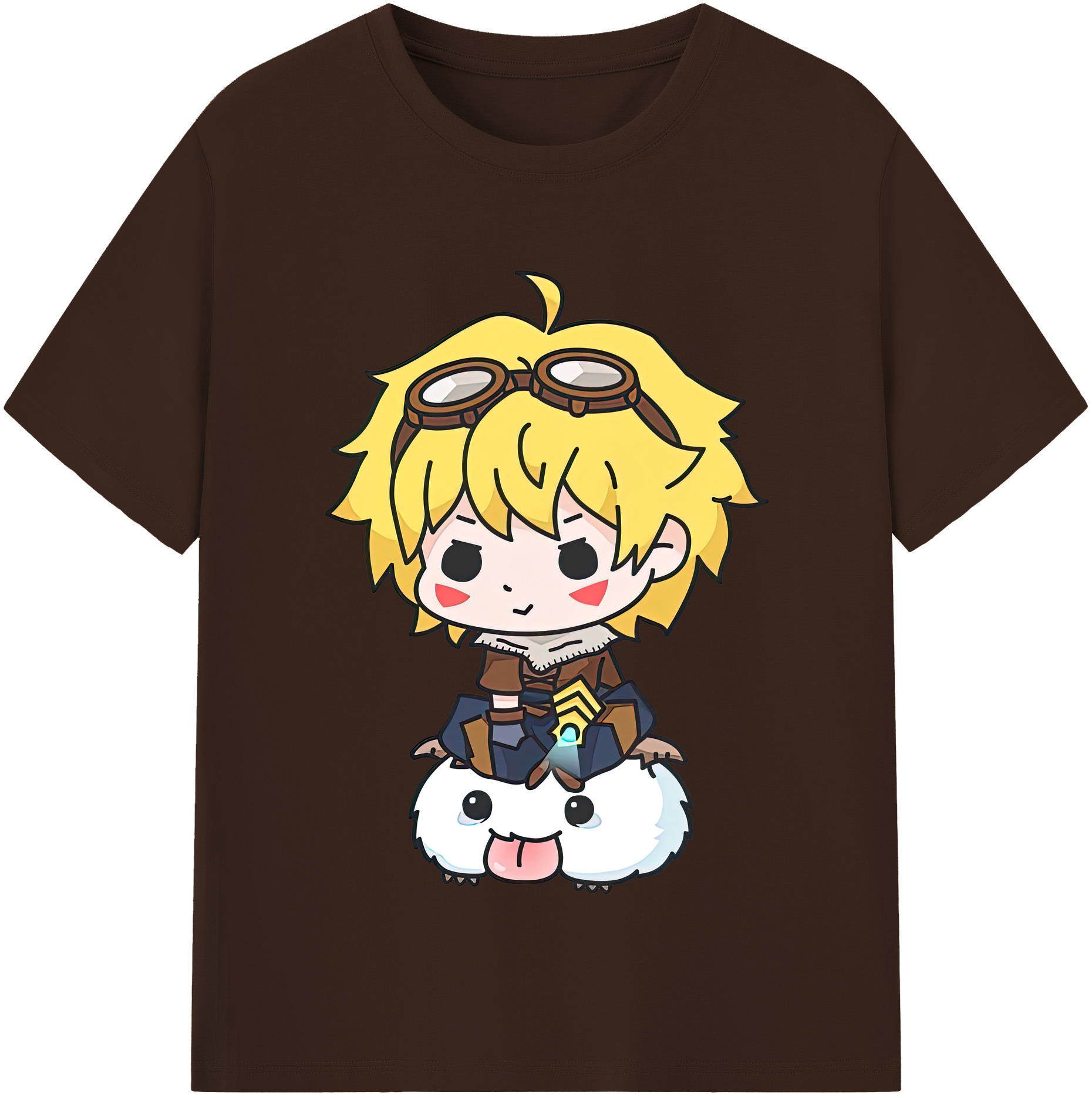リーグ・オブ・レジェンド League of Legends LOL 綿100％半袖Tシャツ（フロントプリント）