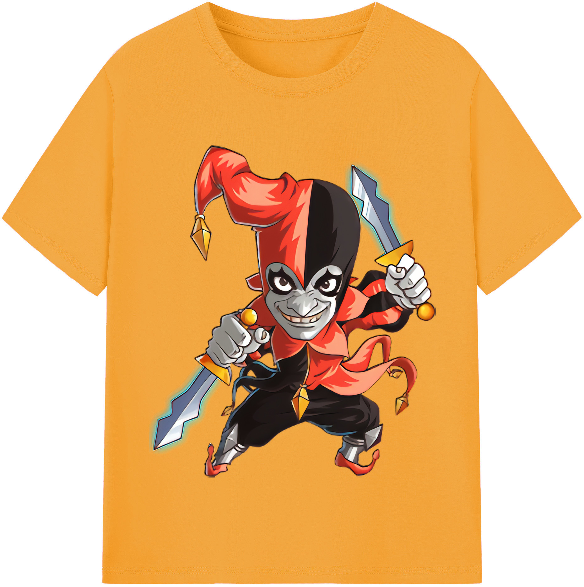 リーグ・オブ・レジェンド League of Legends LOL 綿100％半袖Tシャツ（フロントプリント）