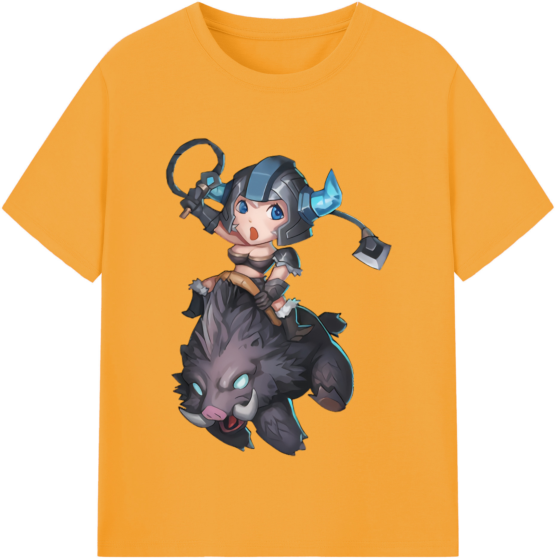 リーグ・オブ・レジェンド League of Legends LOL 綿100％半袖Tシャツ（フロントプリント）