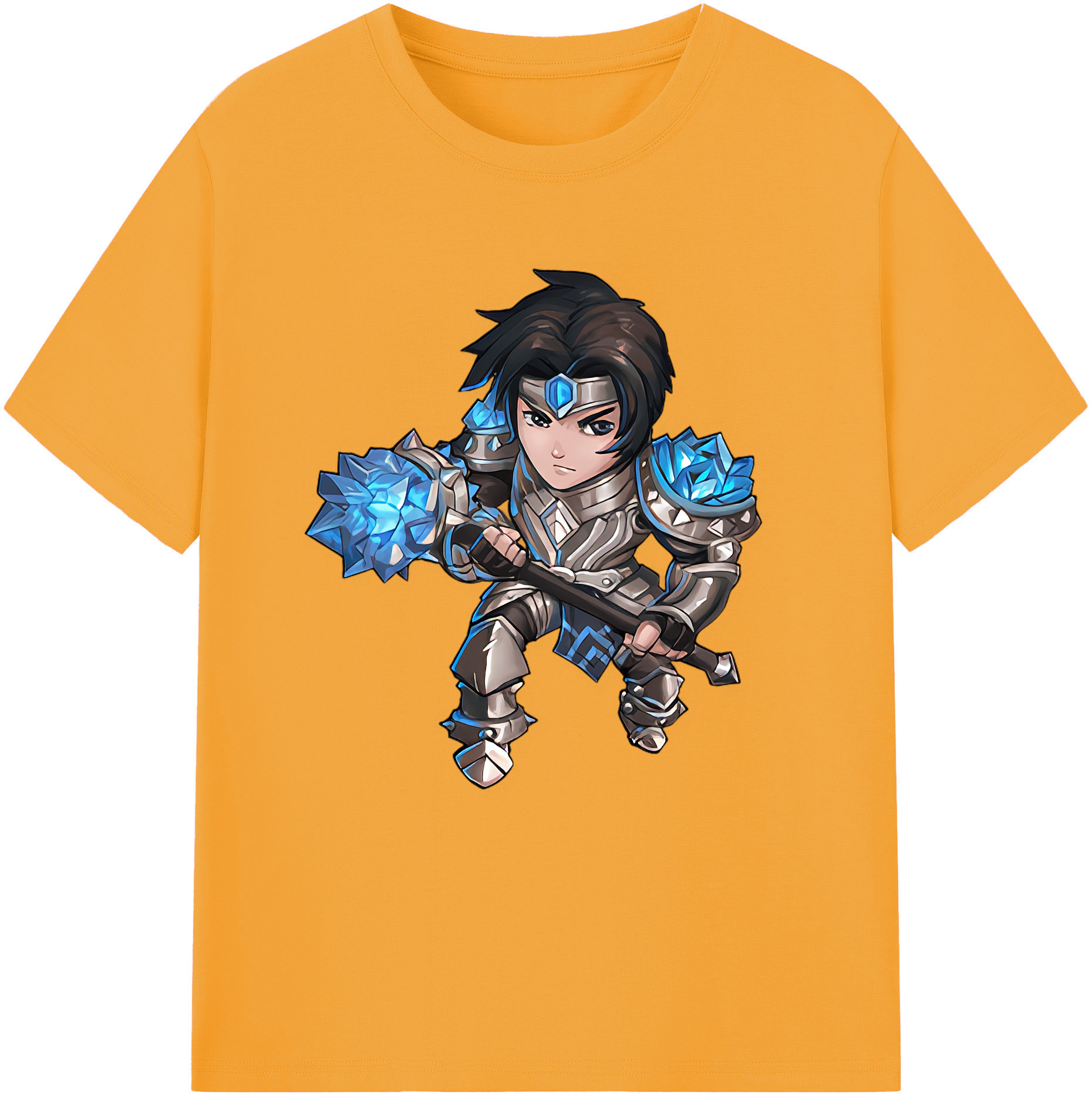 リーグ・オブ・レジェンド League of Legends LOL 綿100％半袖Tシャツ（フロントプリント）