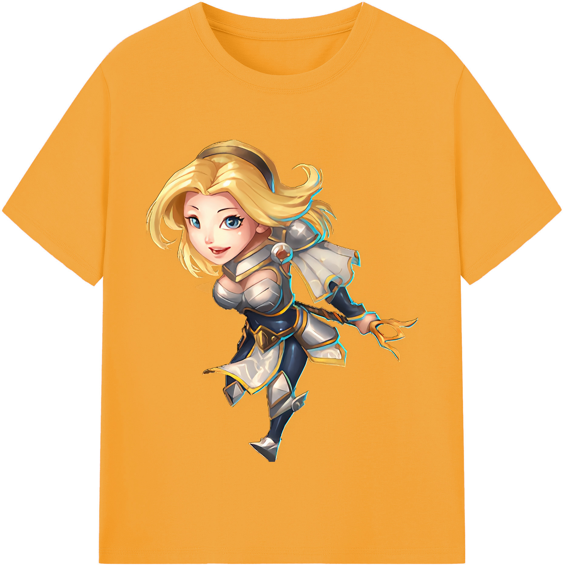 リーグ・オブ・レジェンド League of Legends LOL 綿100％半袖Tシャツ（フロントプリント）