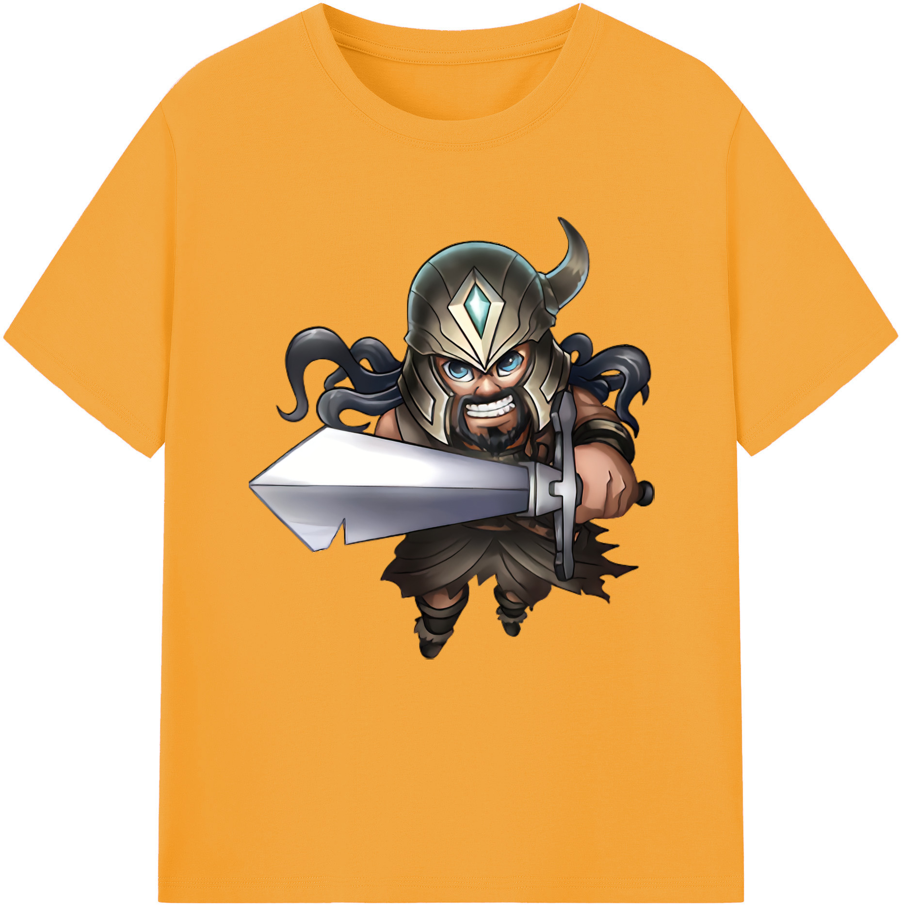 リーグ・オブ・レジェンド League of Legends LOL 綿100％半袖Tシャツ（フロントプリント）