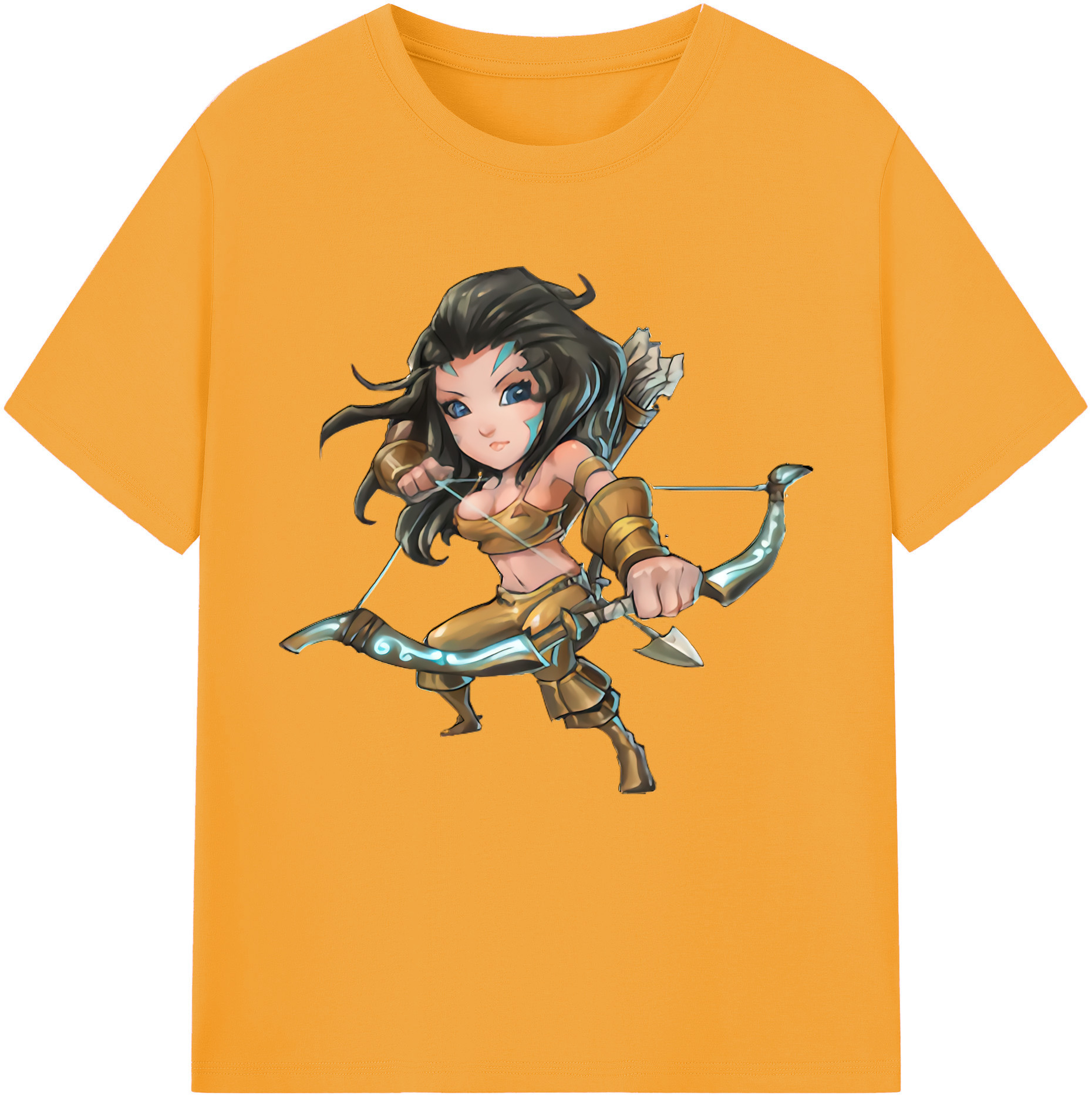 リーグ・オブ・レジェンド League of Legends LOL 綿100％半袖Tシャツ（フロントプリント）