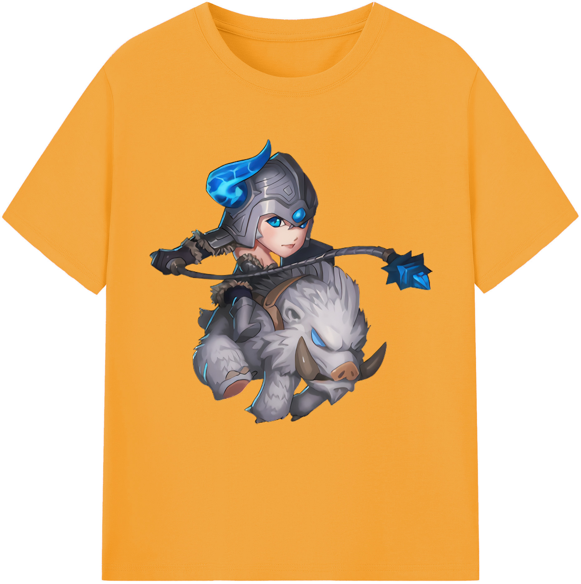 リーグ・オブ・レジェンド League of Legends LOL 綿100％半袖Tシャツ（フロントプリント）