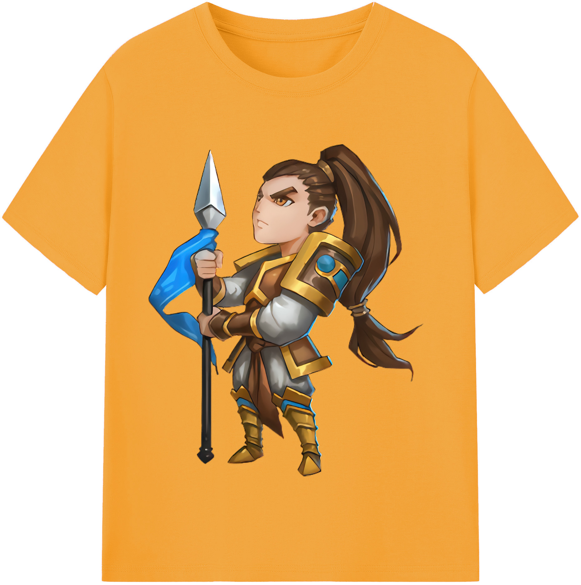 リーグ・オブ・レジェンド League of Legends LOL 綿100％半袖Tシャツ（フロントプリント）
