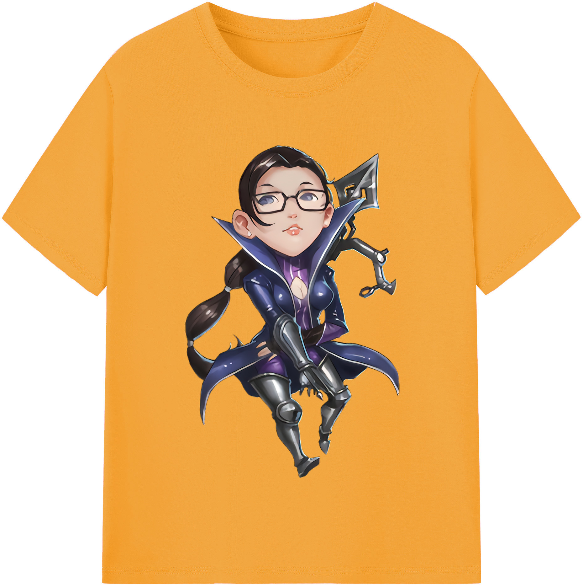 リーグ・オブ・レジェンド League of Legends LOL 綿100％半袖Tシャツ（フロントプリント）