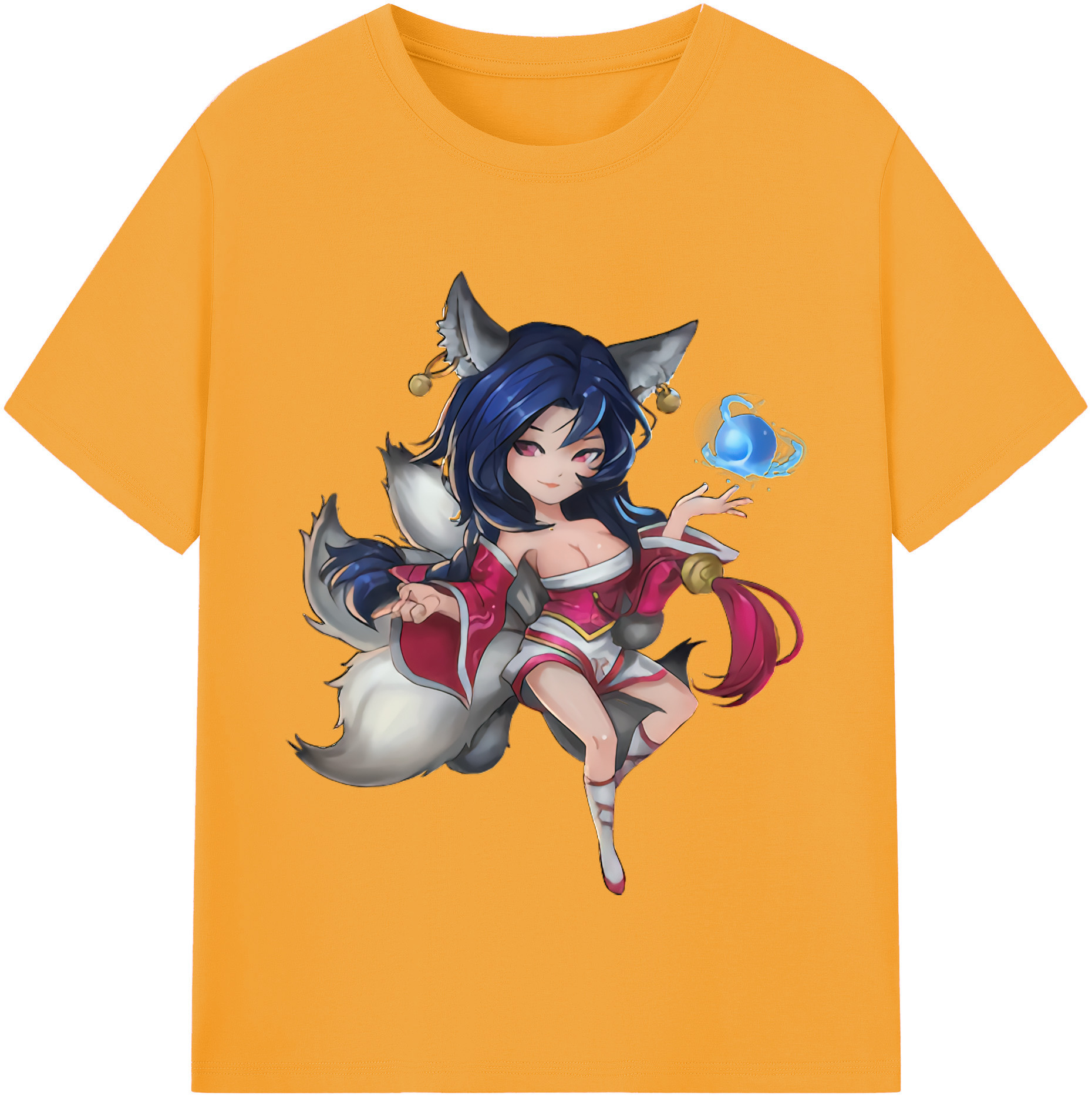 リーグ・オブ・レジェンド League of Legends LOL 綿100％半袖Tシャツ（フロントプリント）