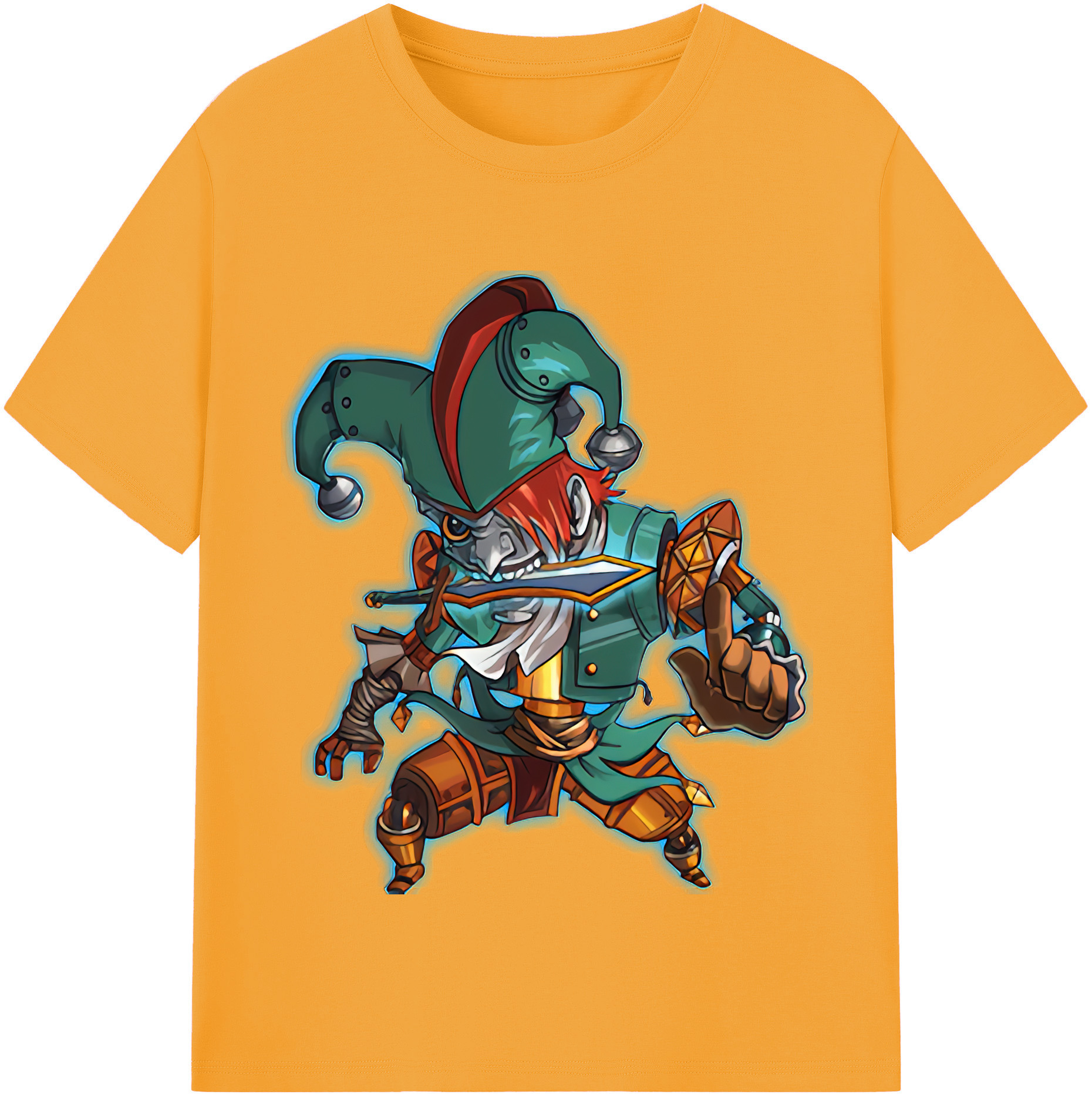 リーグ・オブ・レジェンド League of Legends LOL 綿100％半袖Tシャツ（フロントプリント）