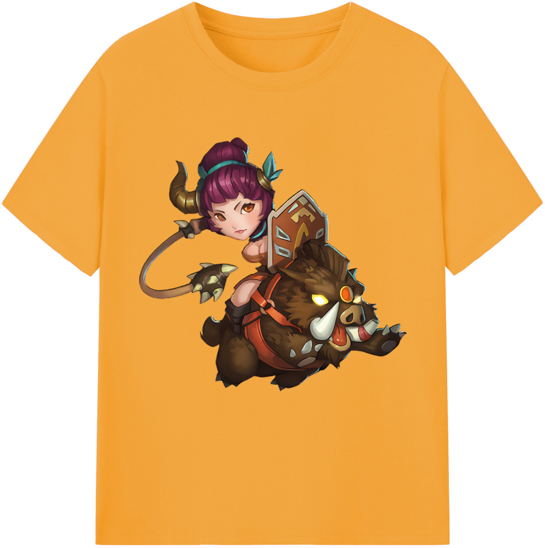 （画像用） リーグ・オブ・レジェンド League of Legends LOL 綿100％半袖Tシャツ（フロントプリント）