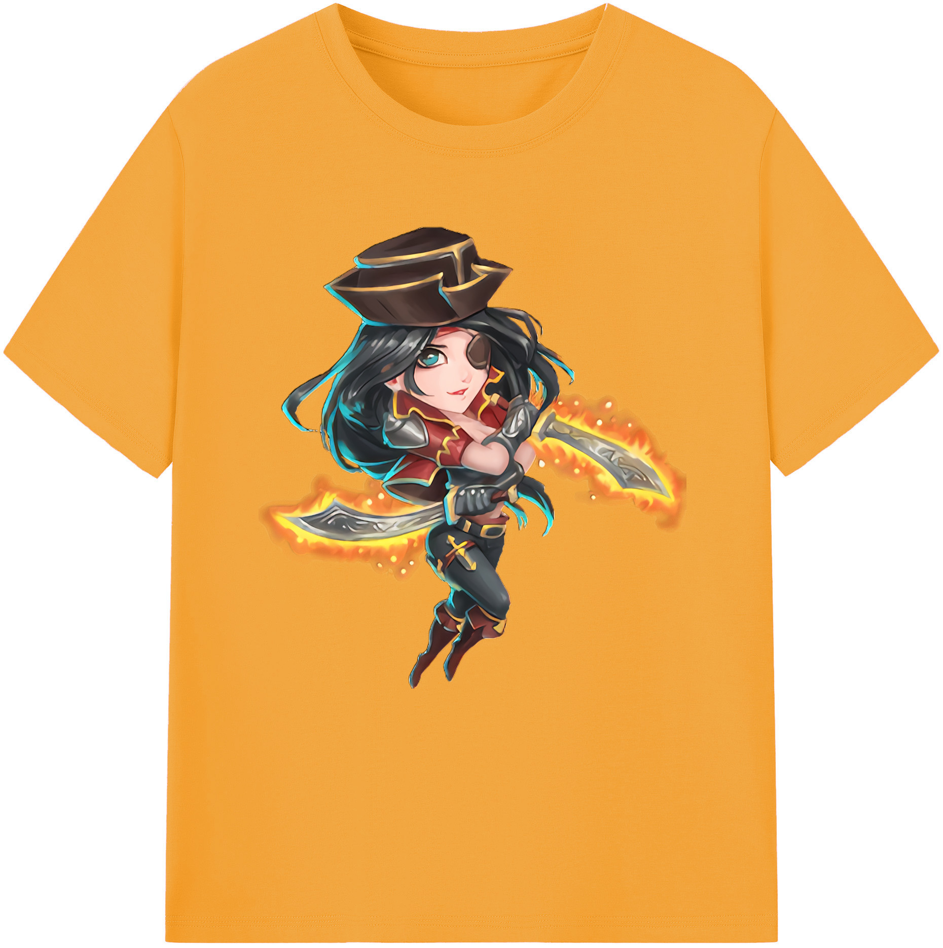 リーグ・オブ・レジェンド League of Legends LOL 綿100％半袖Tシャツ（フロントプリント）