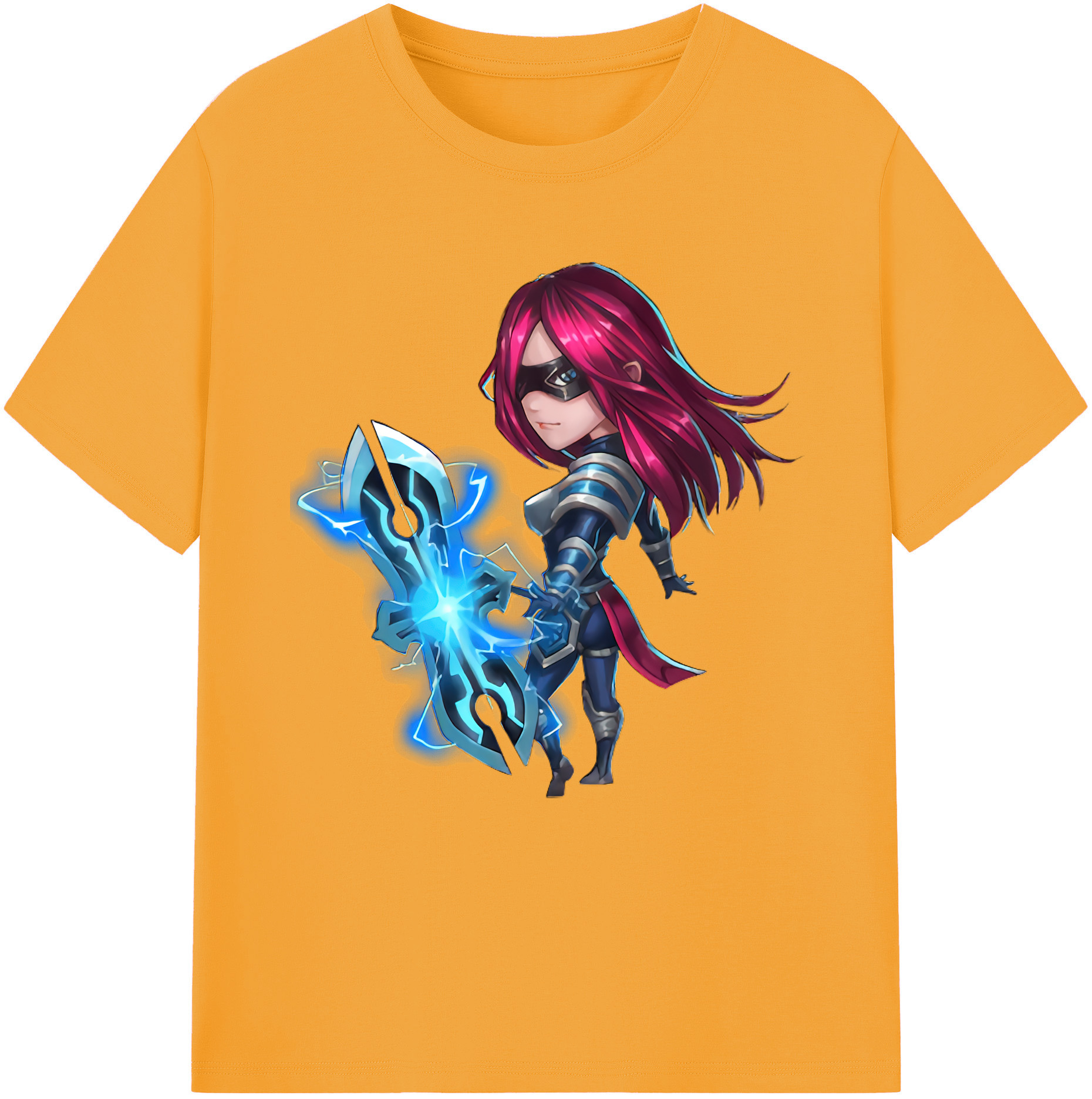 リーグ・オブ・レジェンド League of Legends LOL 綿100％半袖Tシャツ（フロントプリント）