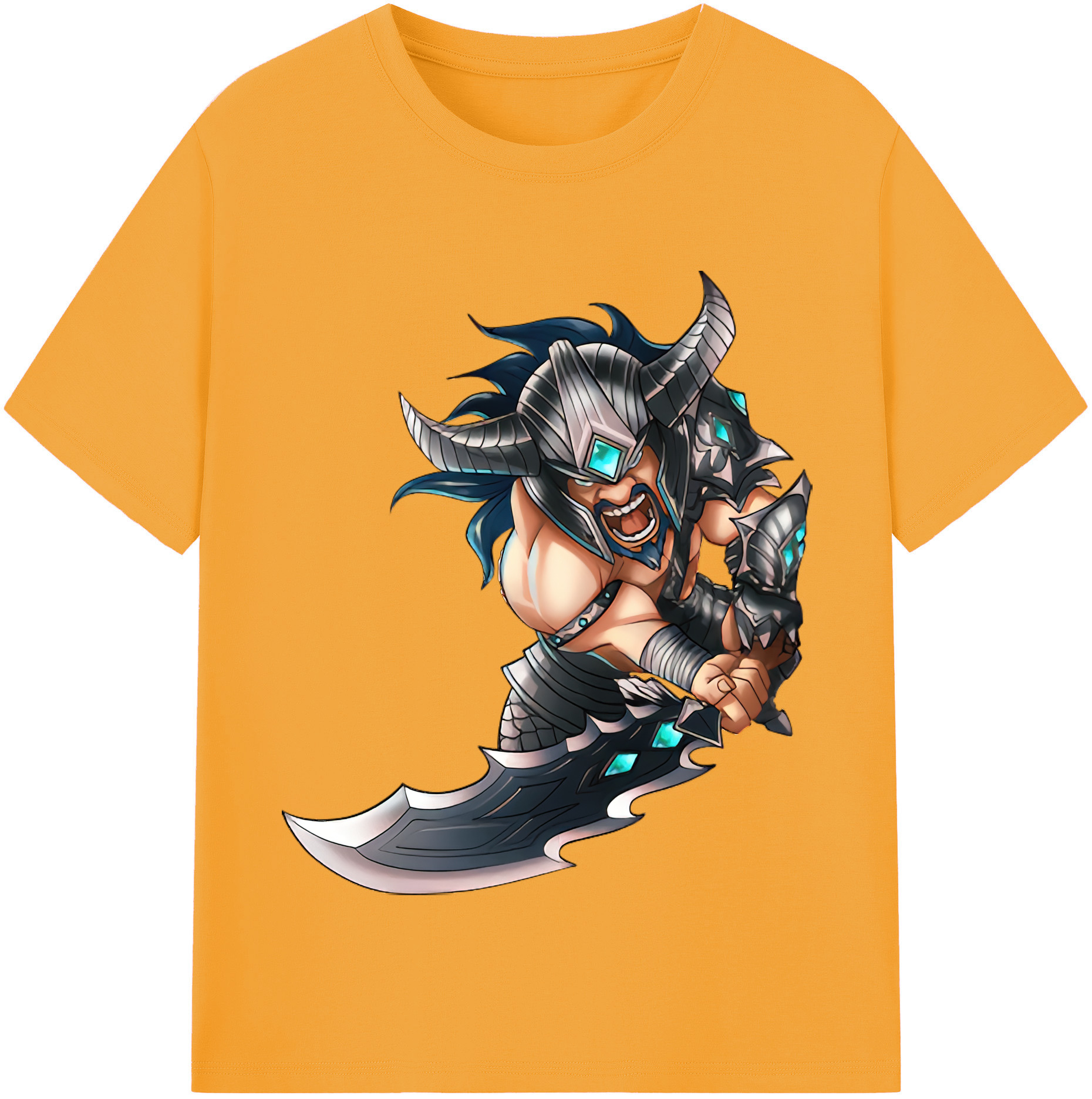 リーグ・オブ・レジェンド League of Legends LOL 綿100％半袖Tシャツ（フロントプリント）
