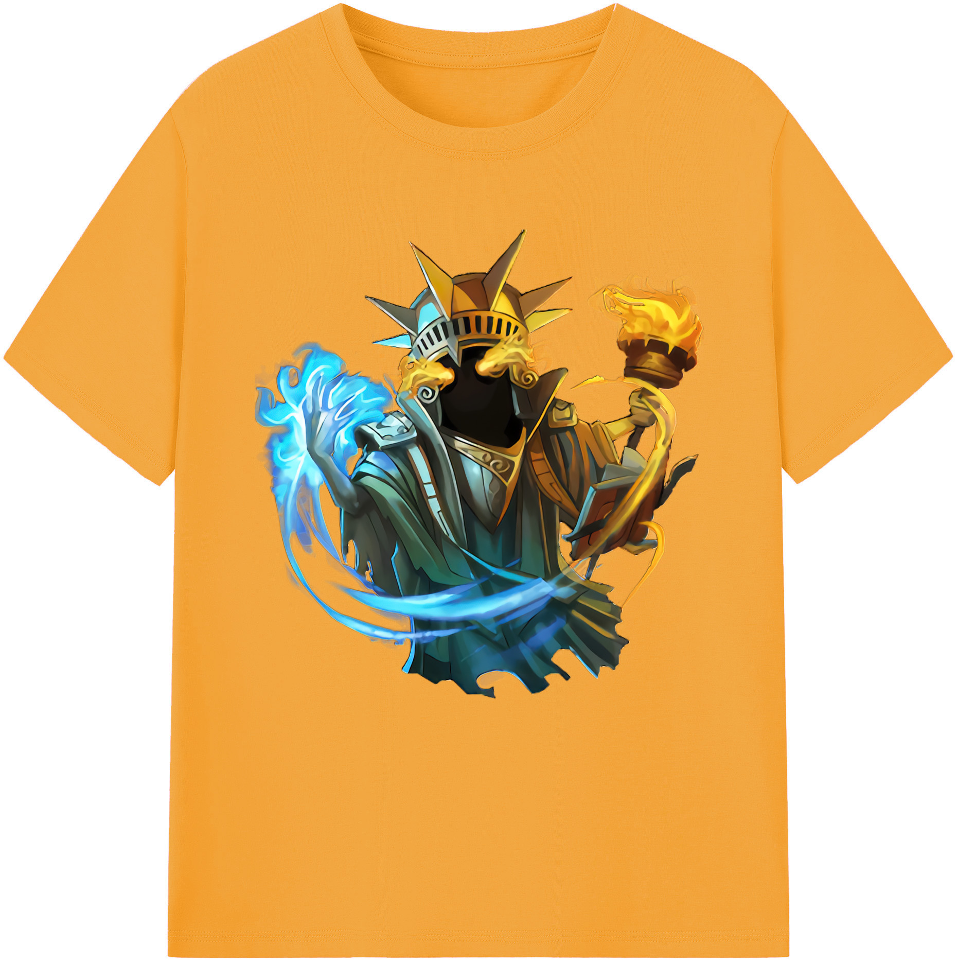リーグ・オブ・レジェンド League of Legends LOL 綿100％半袖Tシャツ（フロントプリント）
