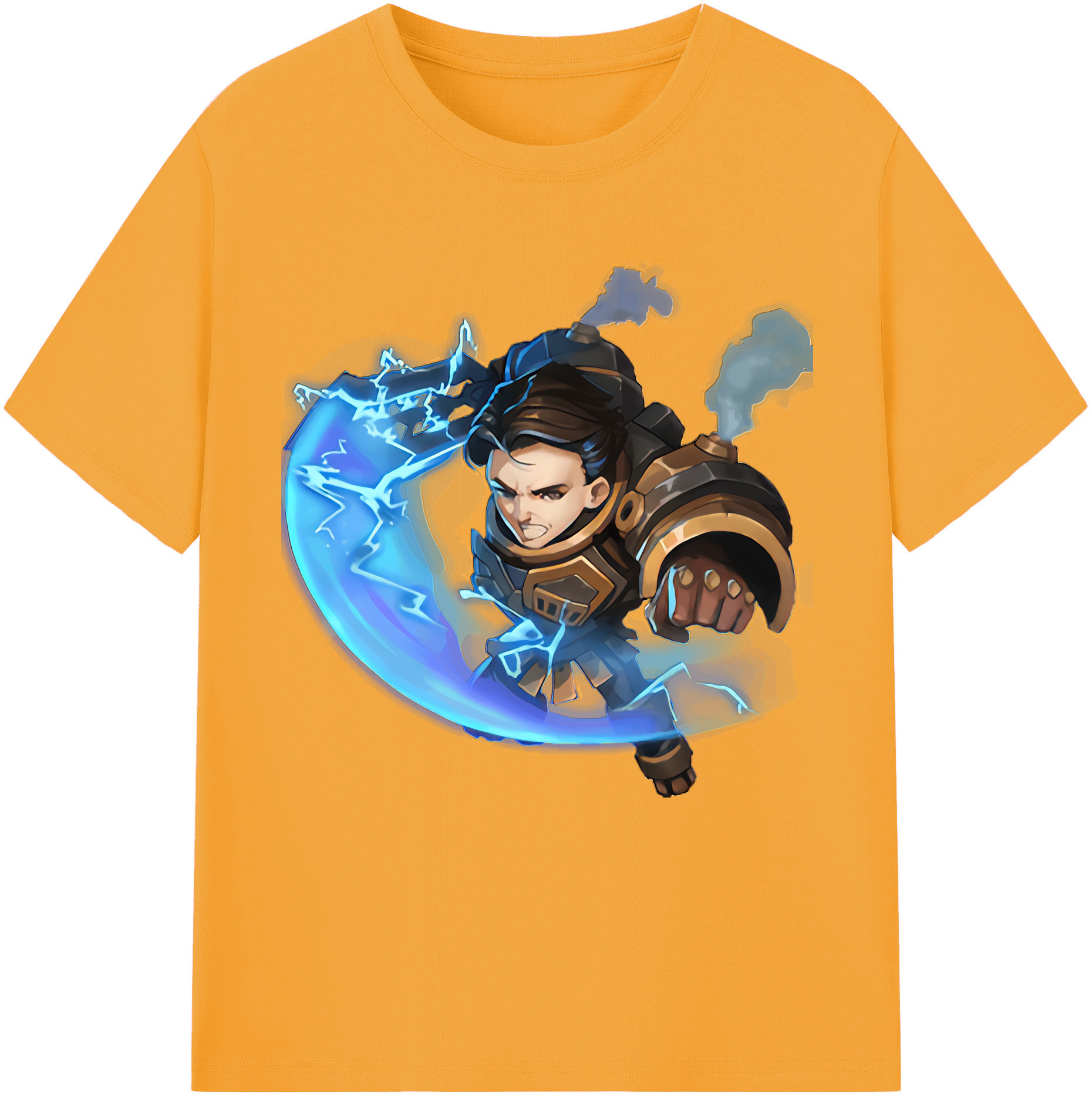 リーグ・オブ・レジェンド League of Legends LOL 綿100％半袖Tシャツ（フロントプリント）