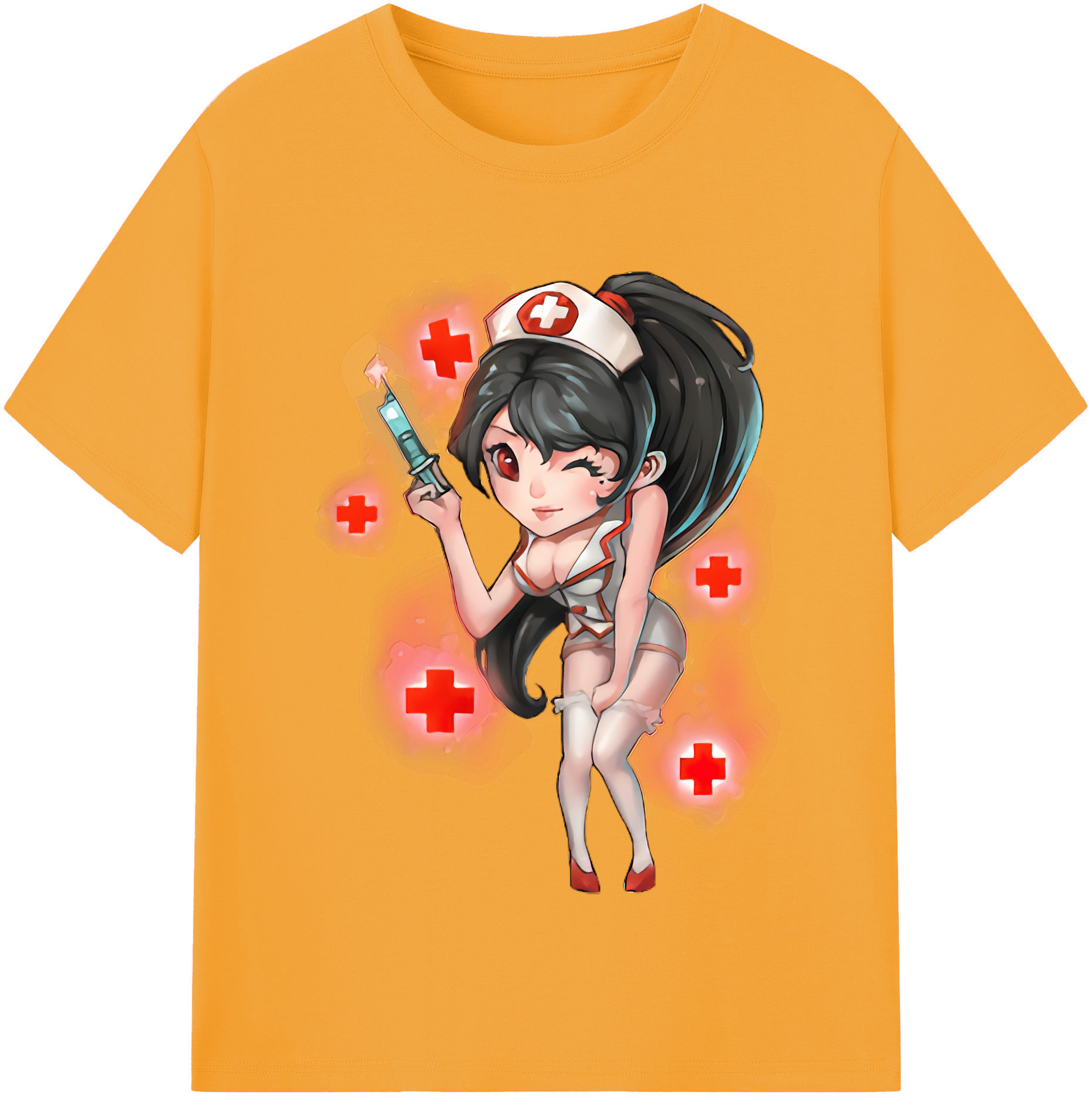 リーグ・オブ・レジェンド League of Legends LOL 綿100％半袖Tシャツ（フロントプリント）