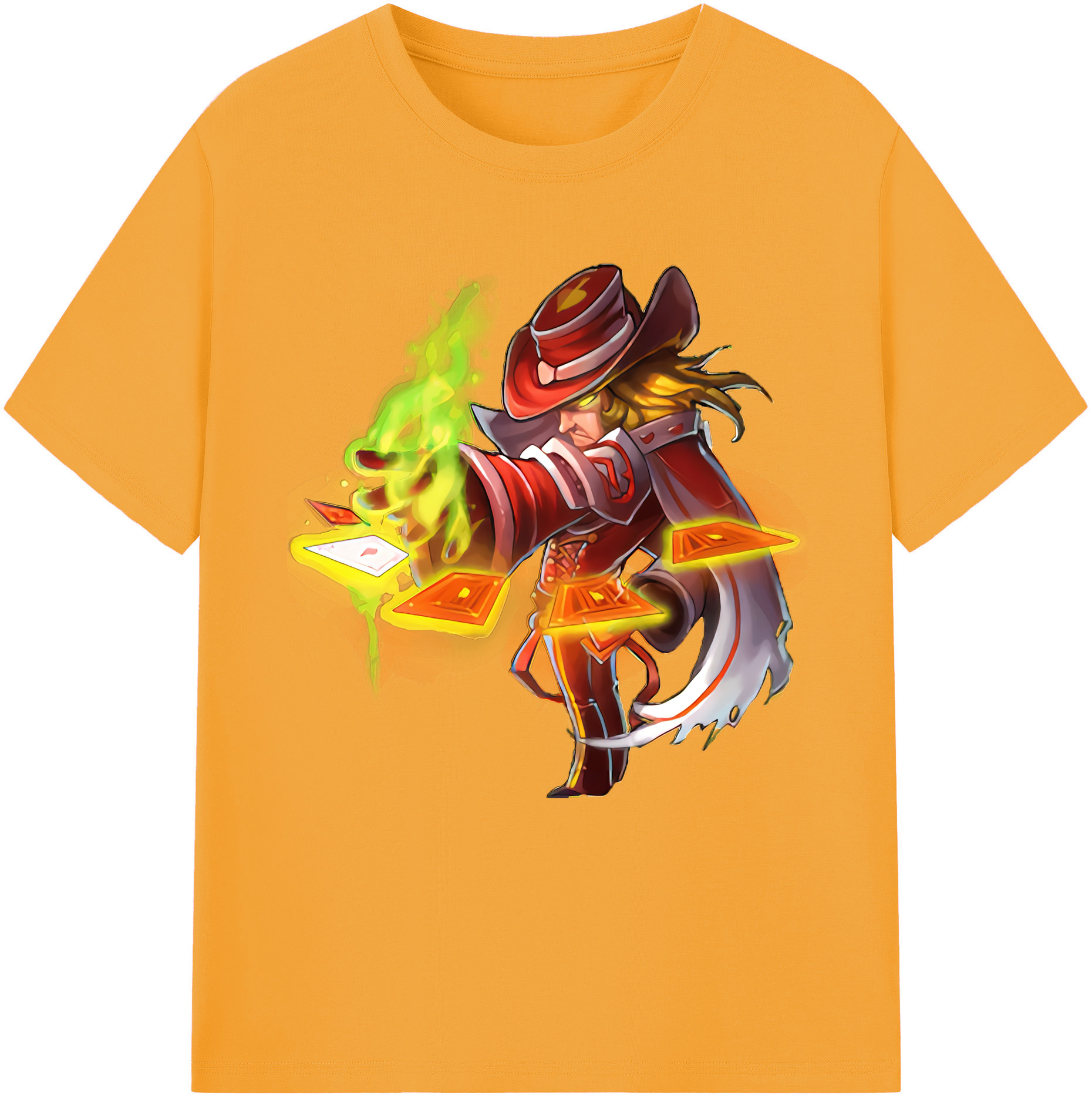 リーグ・オブ・レジェンド League of Legends LOL 綿100％半袖Tシャツ（フロントプリント）
