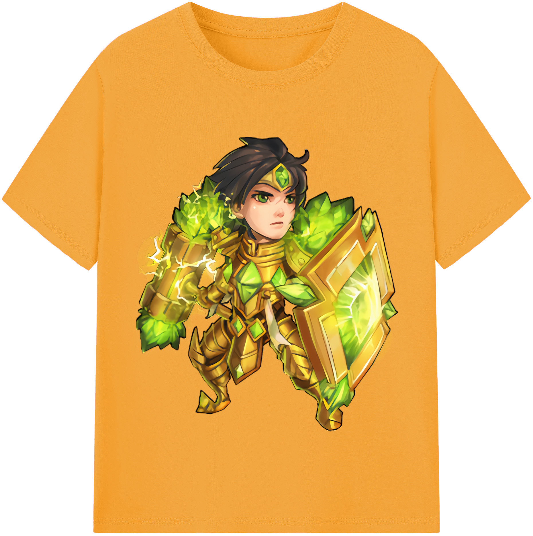 リーグ・オブ・レジェンド League of Legends LOL 綿100％半袖Tシャツ（フロントプリント）