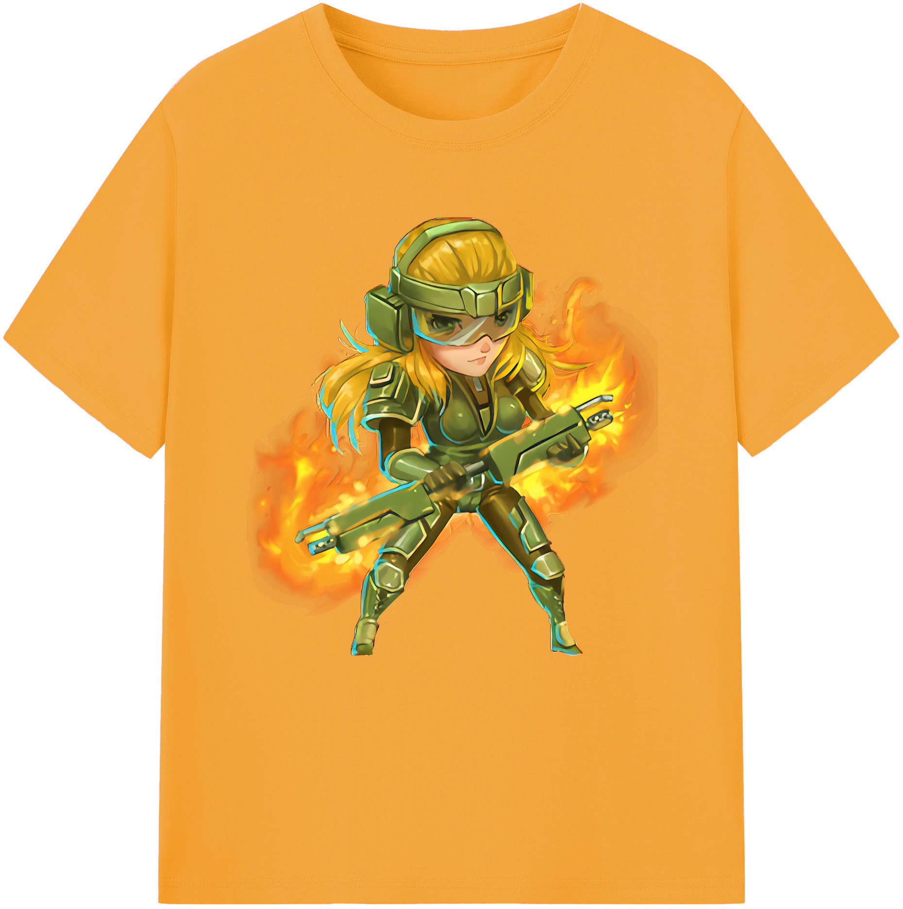 リーグ・オブ・レジェンド League of Legends LOL 綿100％半袖Tシャツ（フロントプリント）