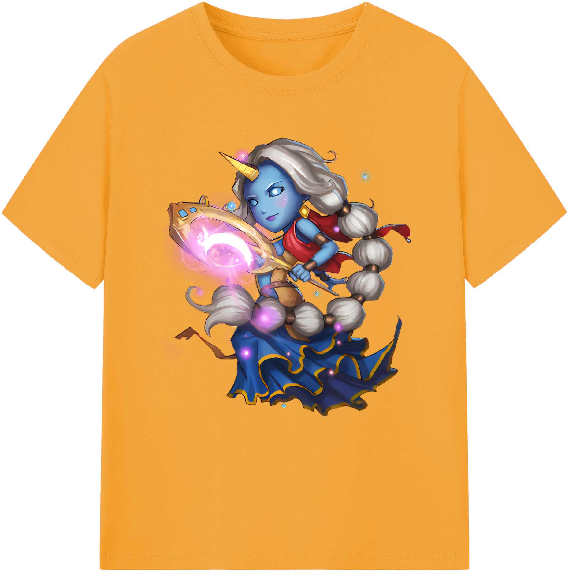 リーグ・オブ・レジェンド League of Legends LOL 綿100％半袖Tシャツ（フロントプリント）