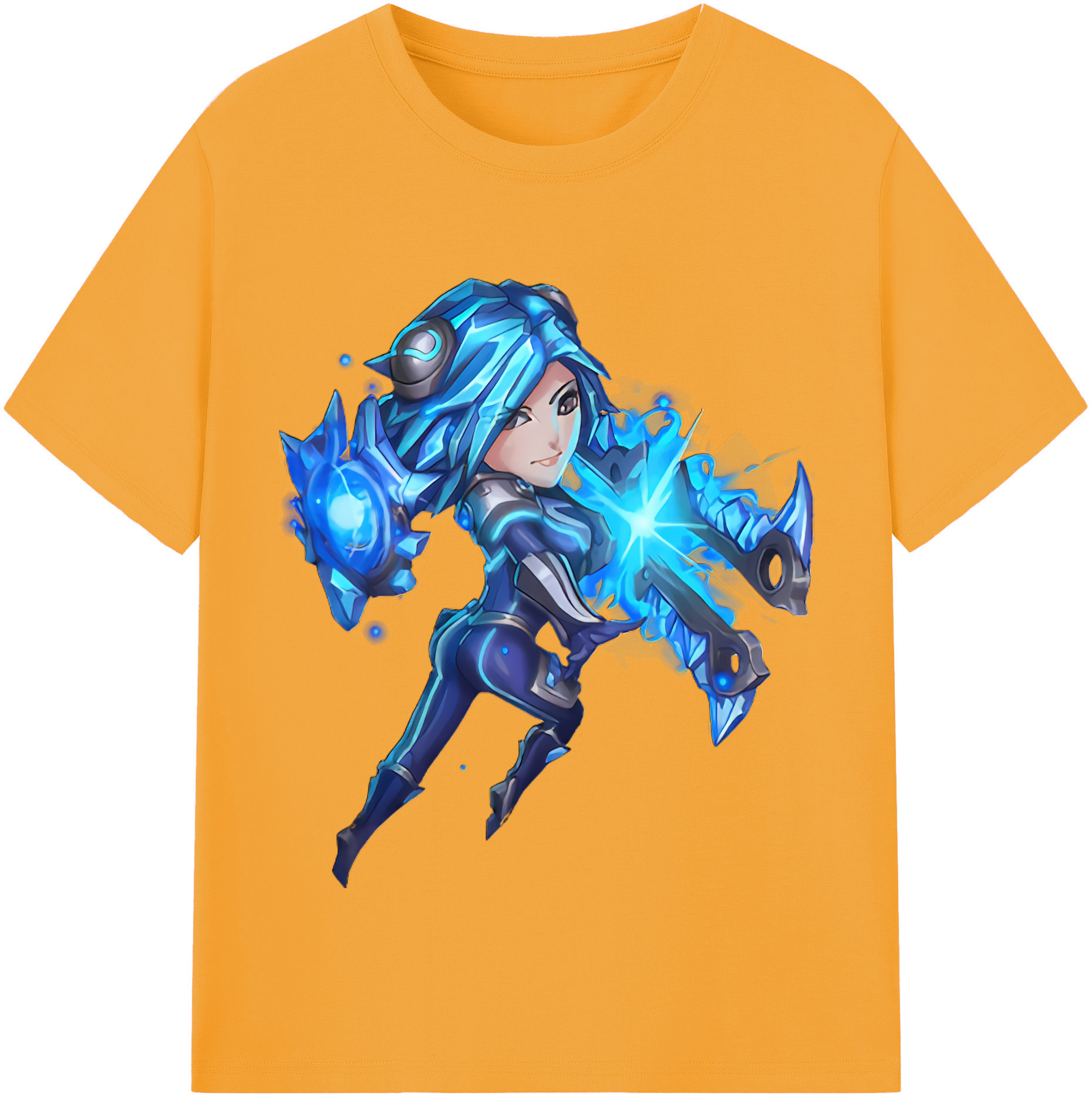 リーグ・オブ・レジェンド League of Legends LOL 綿100％半袖Tシャツ（フロントプリント）