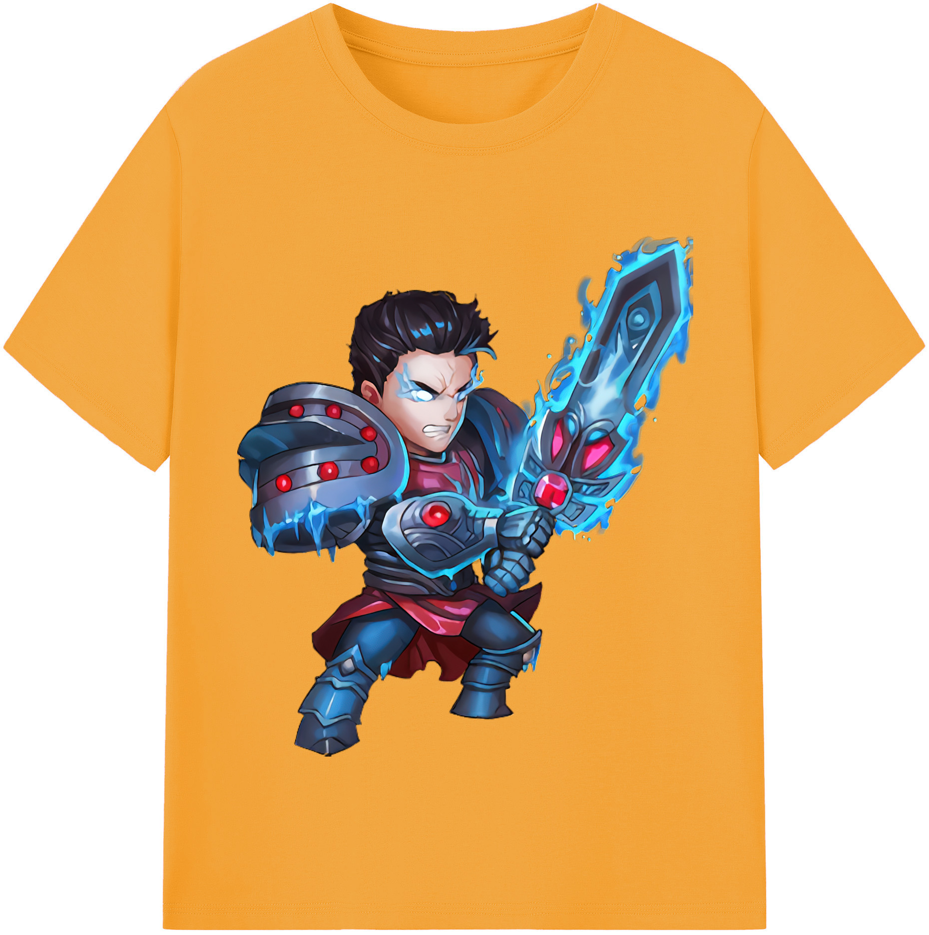 リーグ・オブ・レジェンド League of Legends LOL 綿100％半袖Tシャツ（フロントプリント）