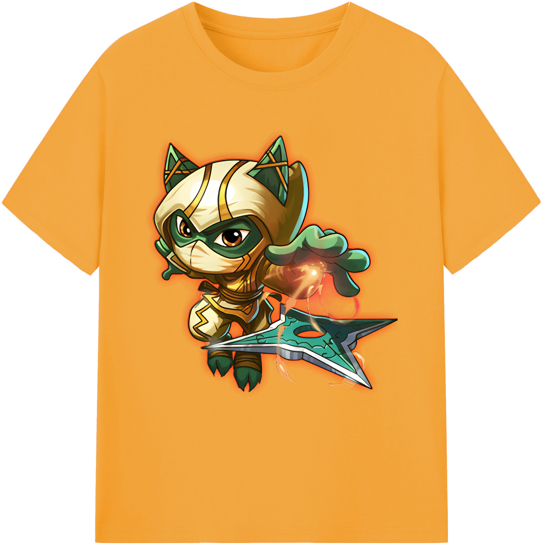 リーグ・オブ・レジェンド League of Legends LOL 綿100％半袖Tシャツ（フロントプリント）
