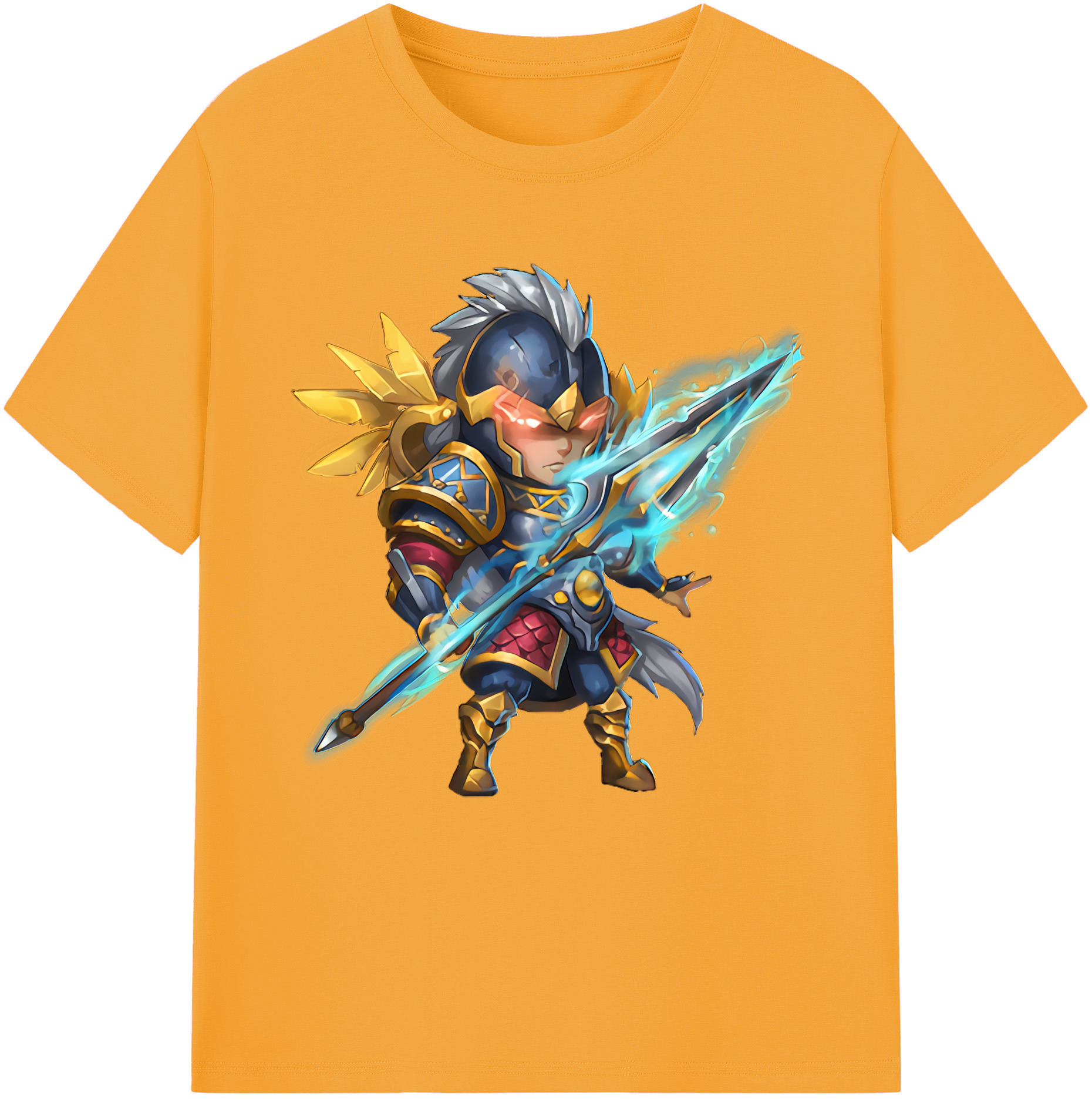 リーグ・オブ・レジェンド League of Legends LOL 綿100％半袖Tシャツ（フロントプリント）