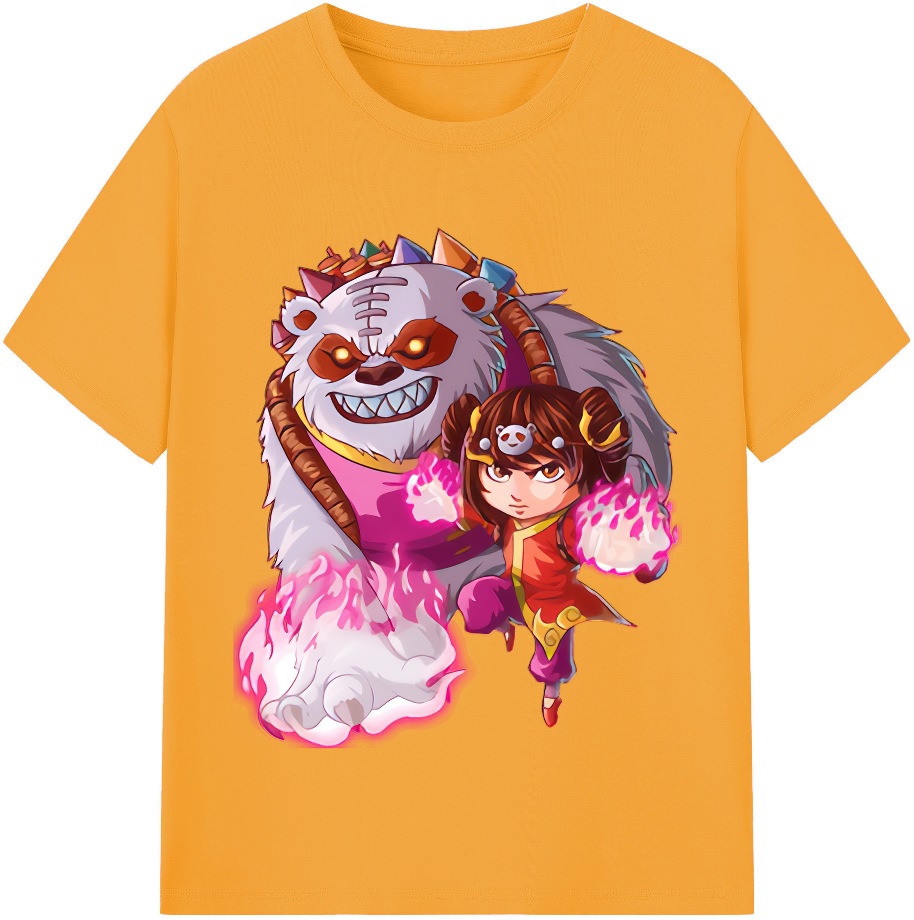 リーグ・オブ・レジェンド League of Legends LOL 綿100％半袖Tシャツ（フロントプリント）