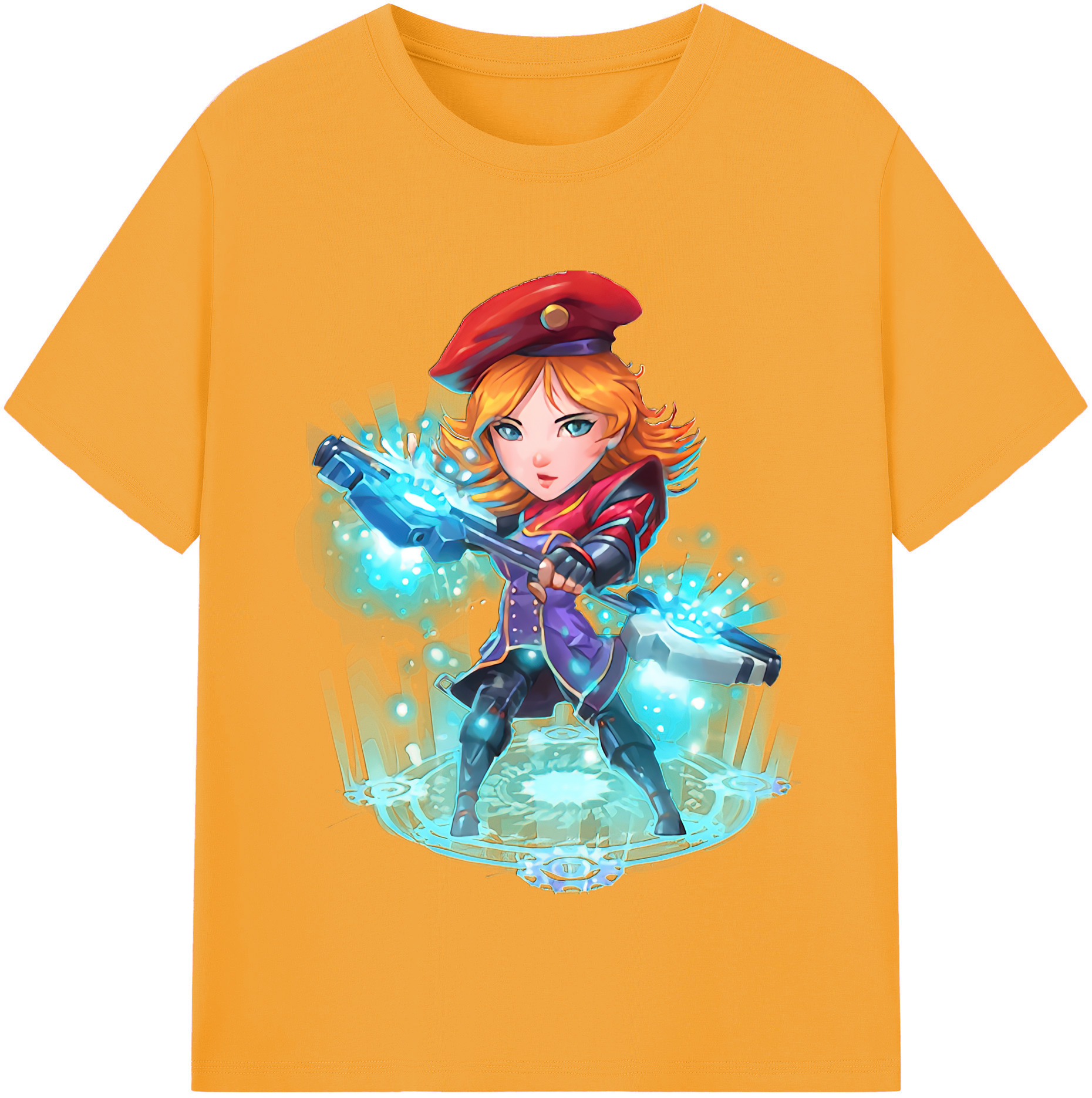 リーグ・オブ・レジェンド League of Legends LOL 綿100％半袖Tシャツ（フロントプリント）