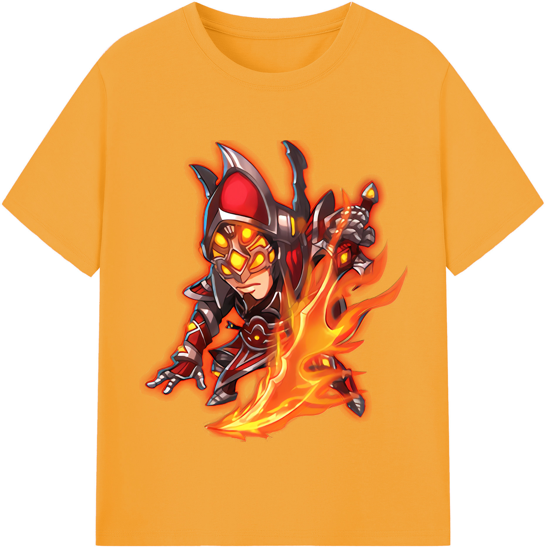 （画像用） リーグ・オブ・レジェンド League of Legends LOL 綿100％半袖Tシャツ（フロントプリント）