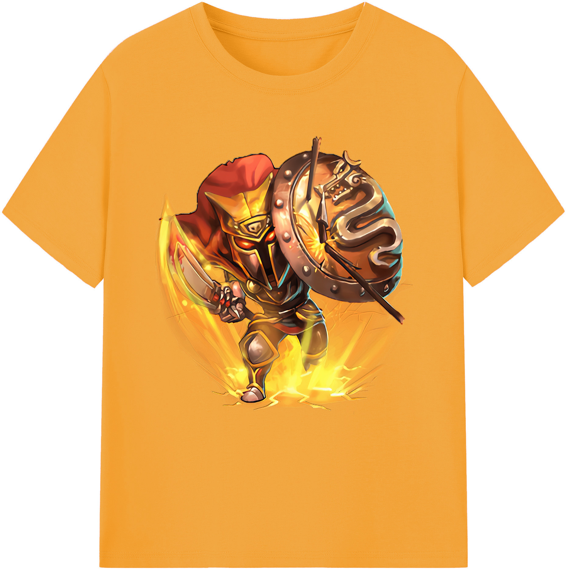 リーグ・オブ・レジェンド League of Legends LOL 綿100％半袖Tシャツ（フロントプリント）