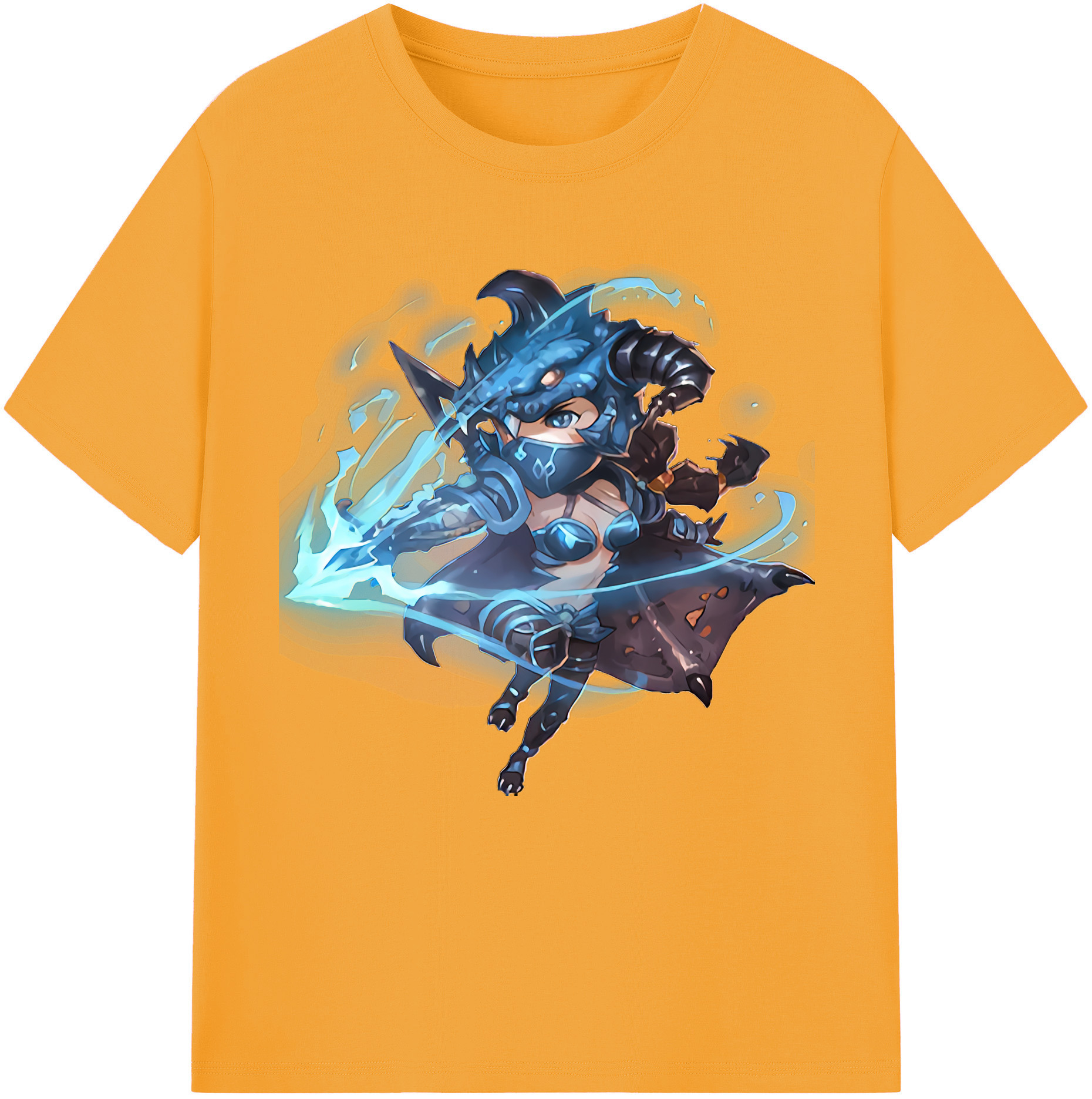 リーグ・オブ・レジェンド League of Legends LOL 綿100％半袖Tシャツ（フロントプリント）
