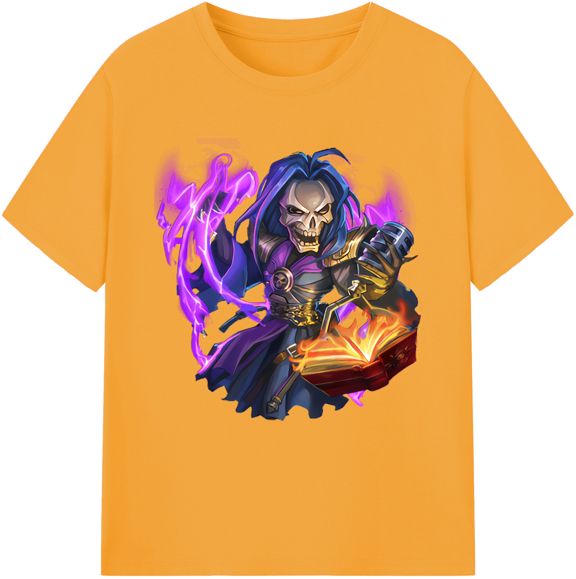 リーグ・オブ・レジェンド League of Legends LOL 綿100％半袖Tシャツ（フロントプリント）