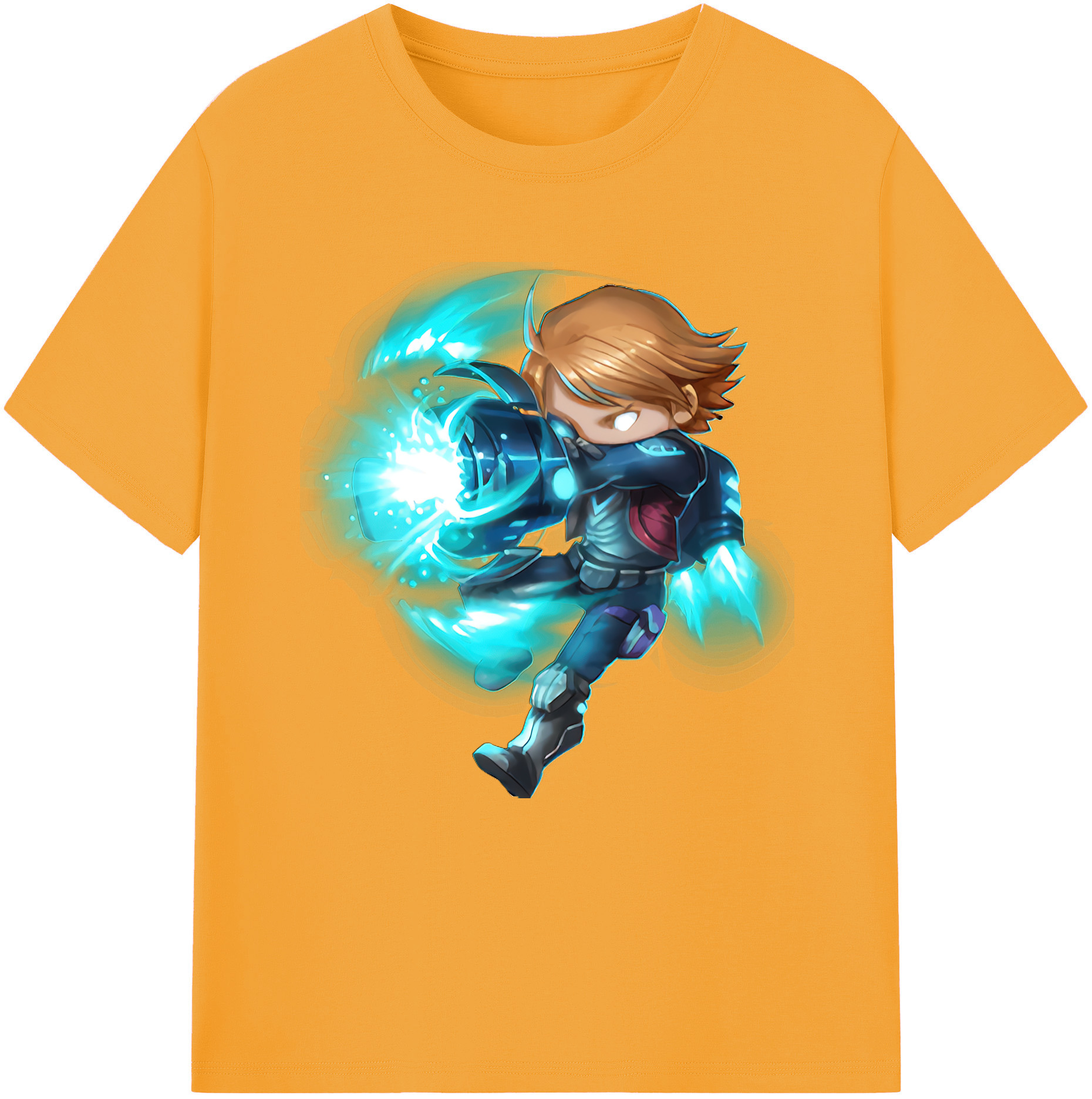 リーグ・オブ・レジェンド League of Legends LOL 綿100％半袖Tシャツ（フロントプリント）