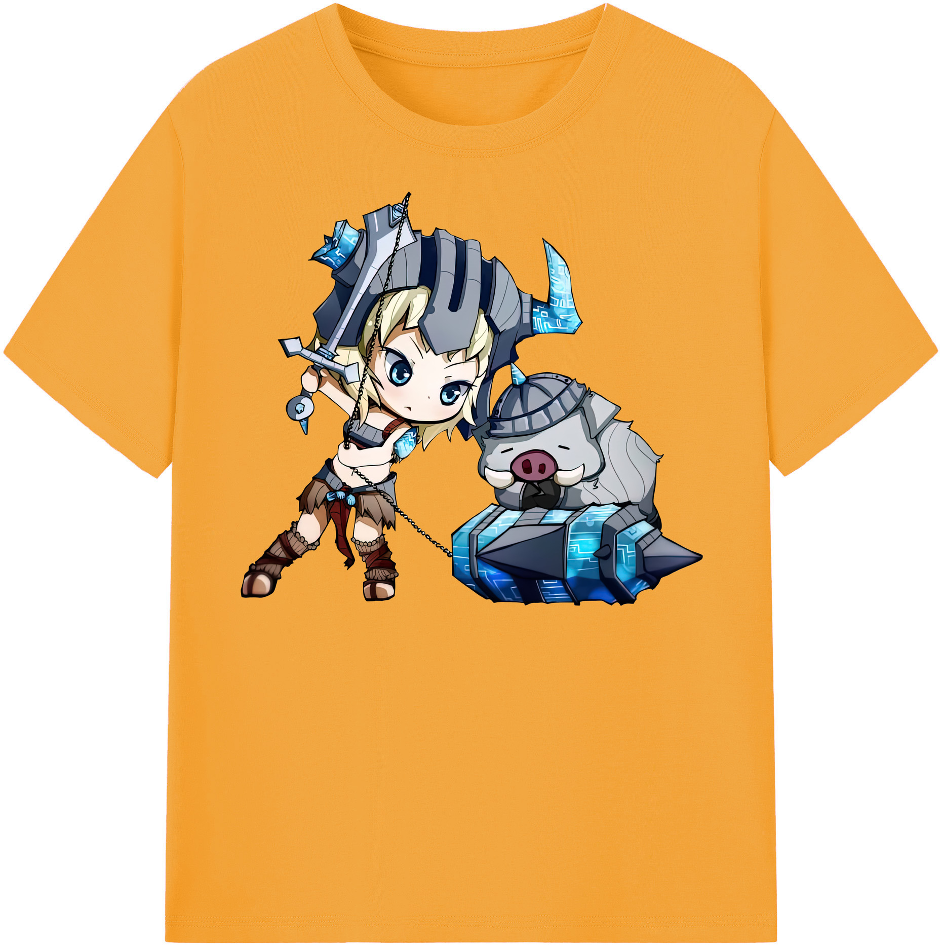 リーグ・オブ・レジェンド League of Legends LOL 綿100％半袖Tシャツ（フロントプリント）