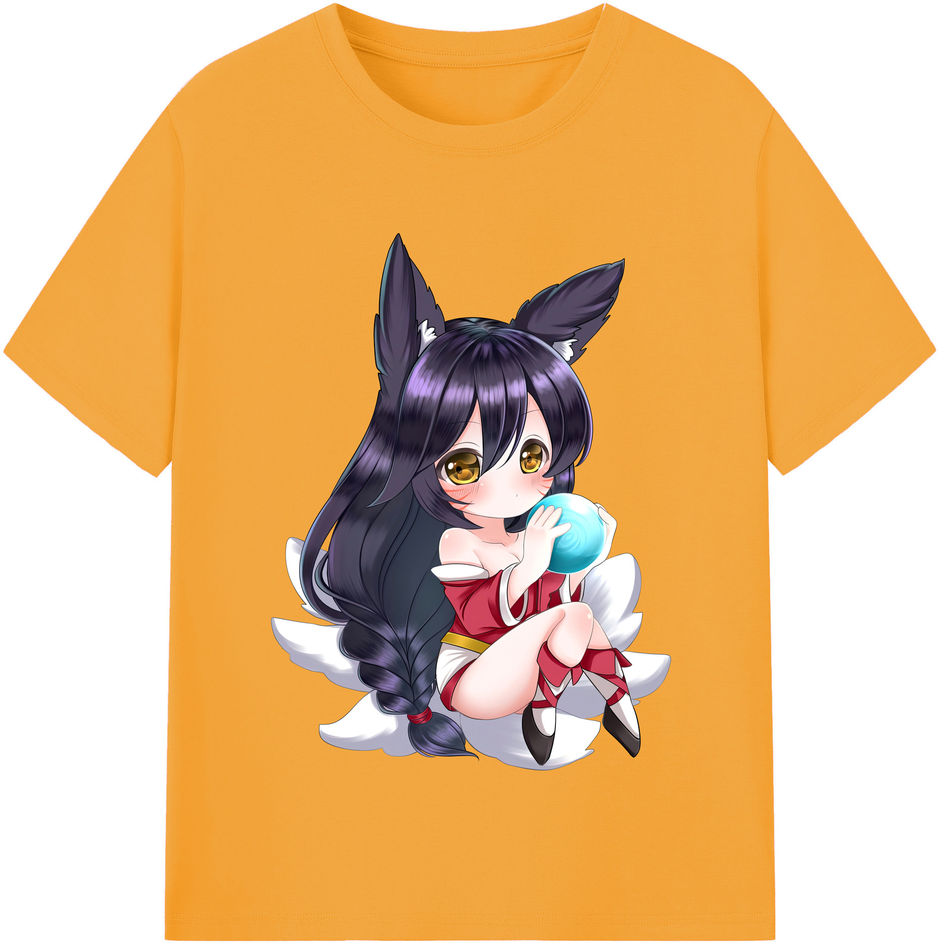 リーグ・オブ・レジェンド League of Legends LOL 綿100％半袖Tシャツ（フロントプリント）