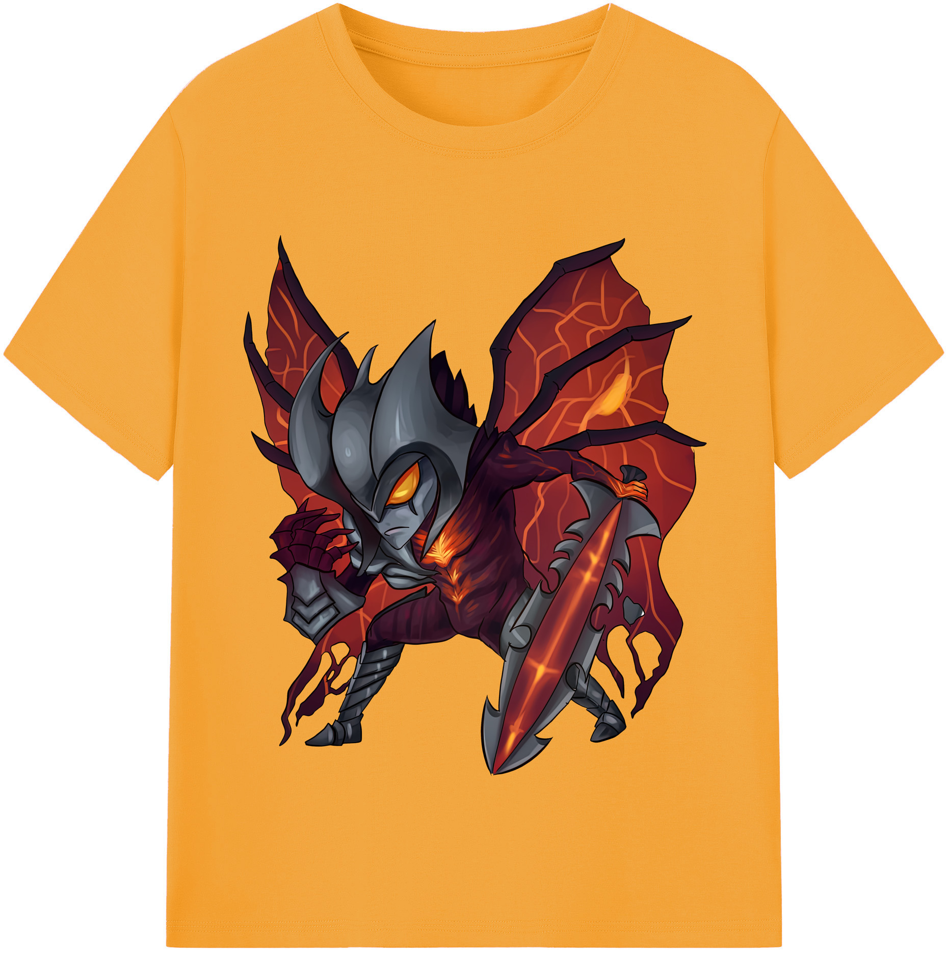 リーグ・オブ・レジェンド League of Legends LOL 綿100％半袖Tシャツ（フロントプリント）