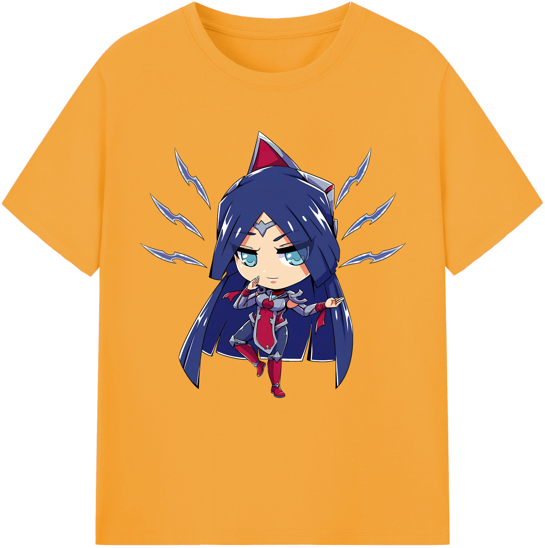 リーグ・オブ・レジェンド League of Legends LOL 綿100％半袖Tシャツ（フロントプリント）