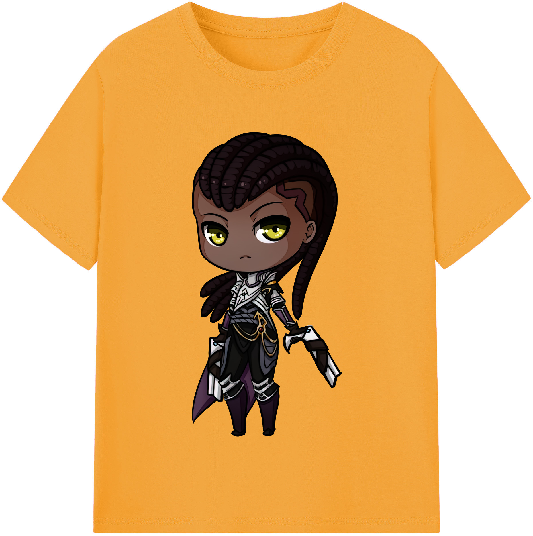 リーグ・オブ・レジェンド League of Legends LOL 綿100％半袖Tシャツ（フロントプリント）