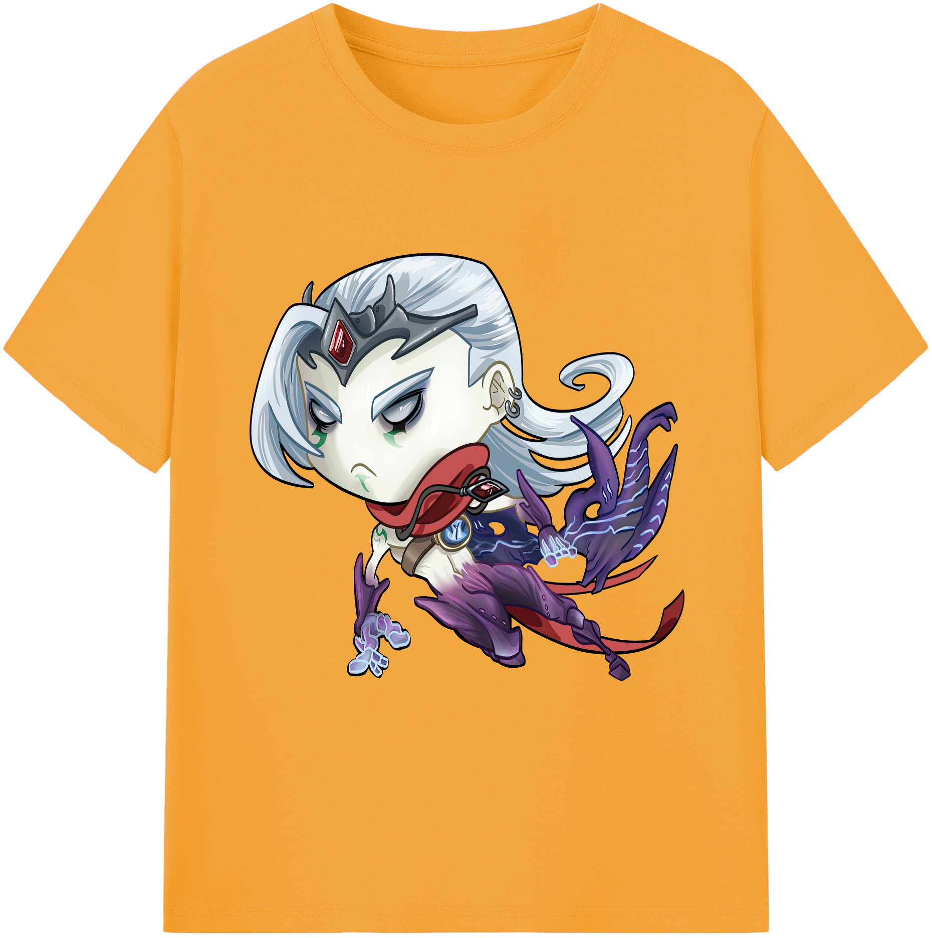 リーグ・オブ・レジェンド League of Legends LOL 綿100％半袖Tシャツ（フロントプリント）