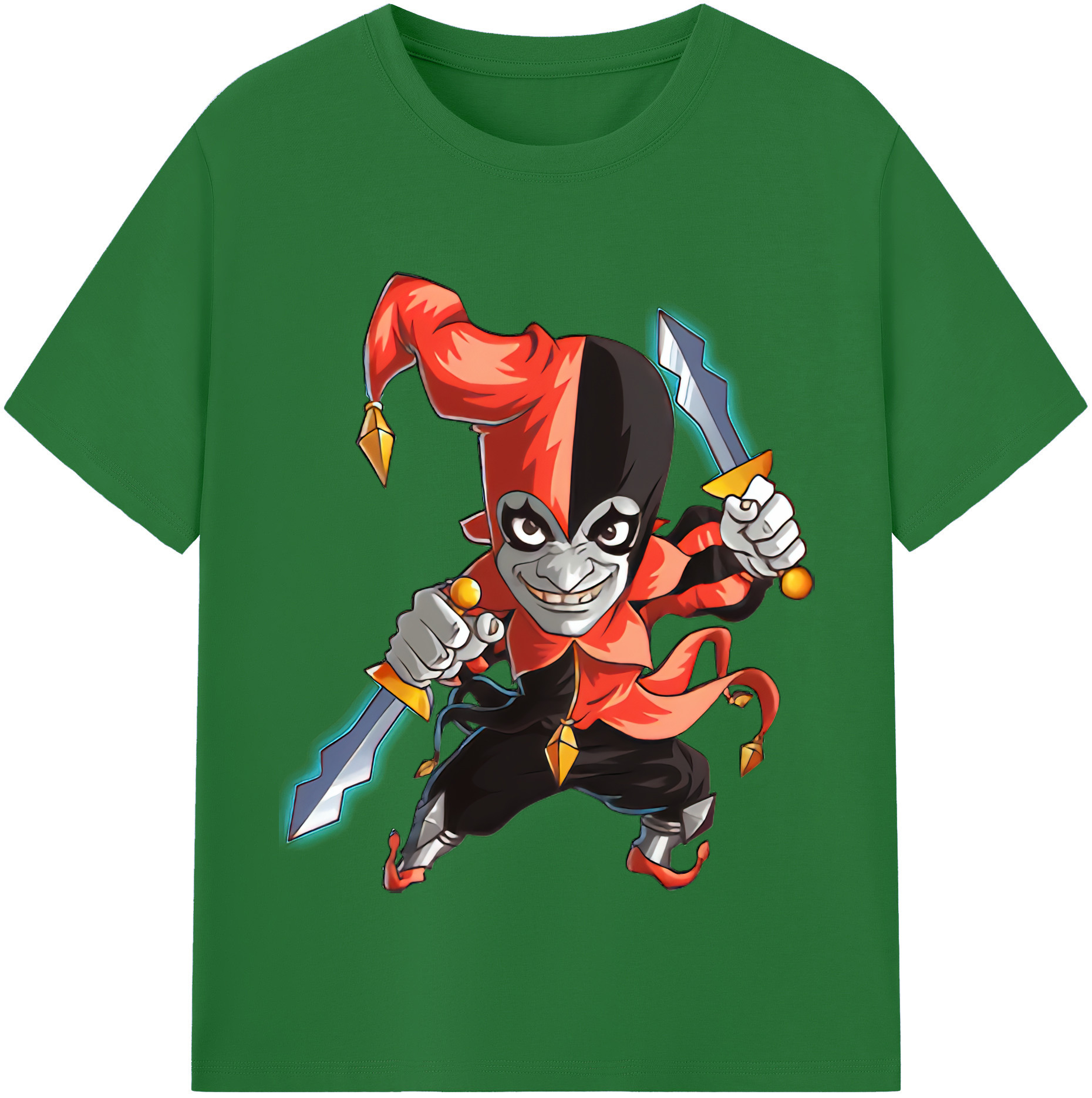 リーグ・オブ・レジェンド League of Legends LOL 綿100％半袖Tシャツ（フロントプリント）