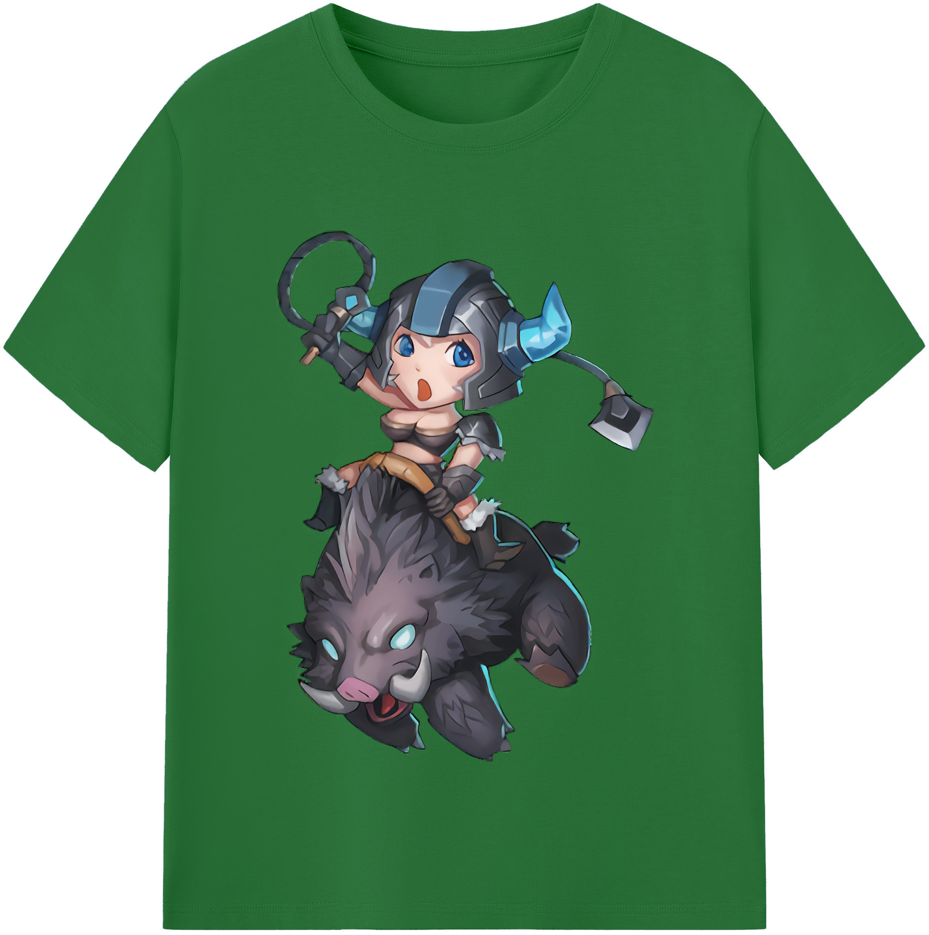 リーグ・オブ・レジェンド League of Legends LOL 綿100％半袖Tシャツ（フロントプリント）