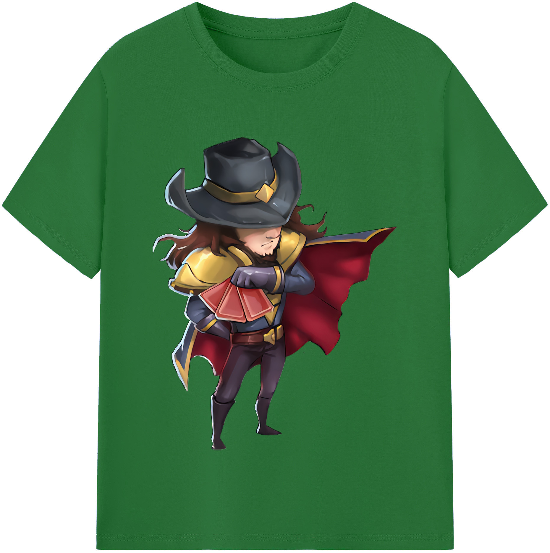 リーグ・オブ・レジェンド League of Legends LOL 綿100％半袖Tシャツ（フロントプリント）